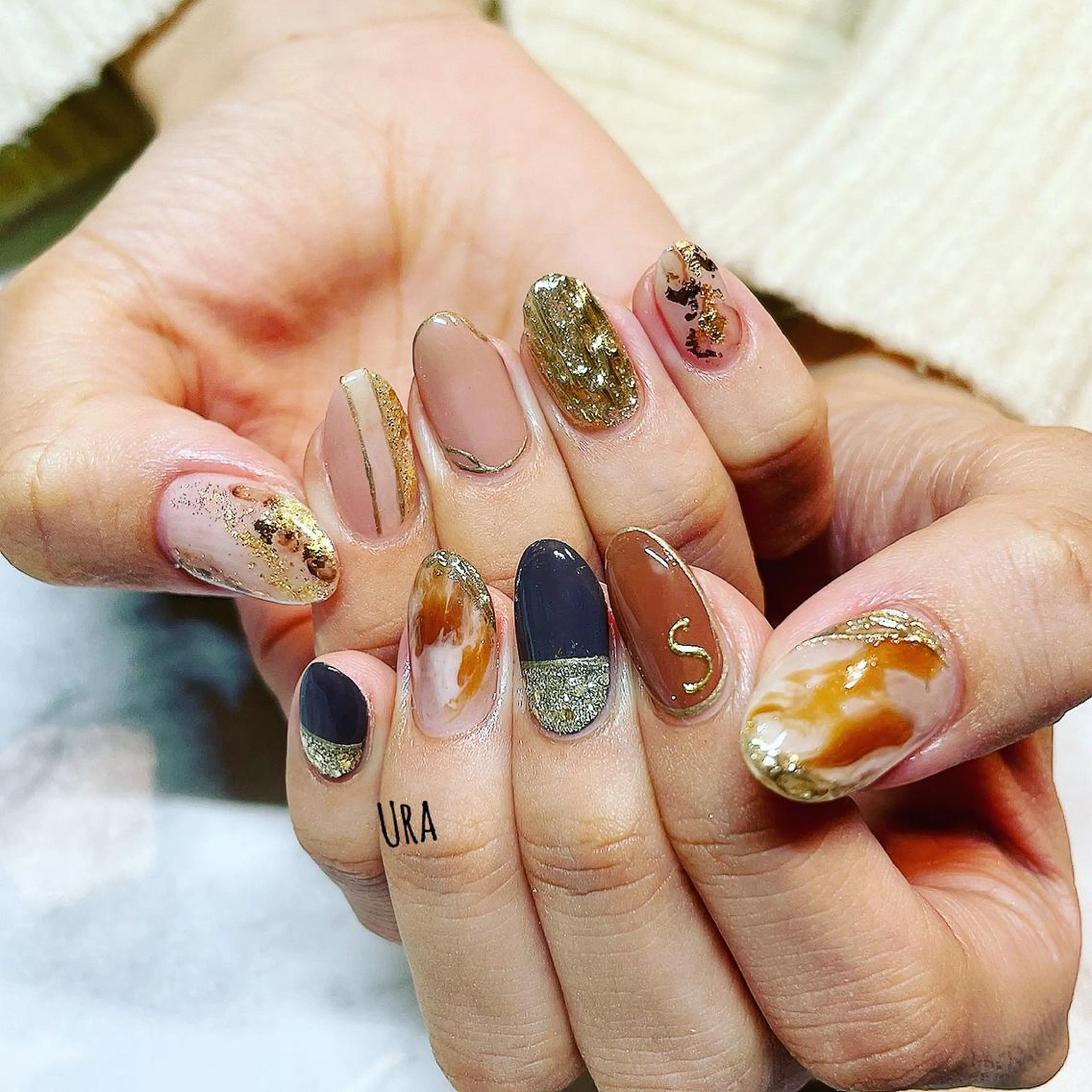 ネイル ハンドネイル UrakoNail 《nail》のネイルデザイン
