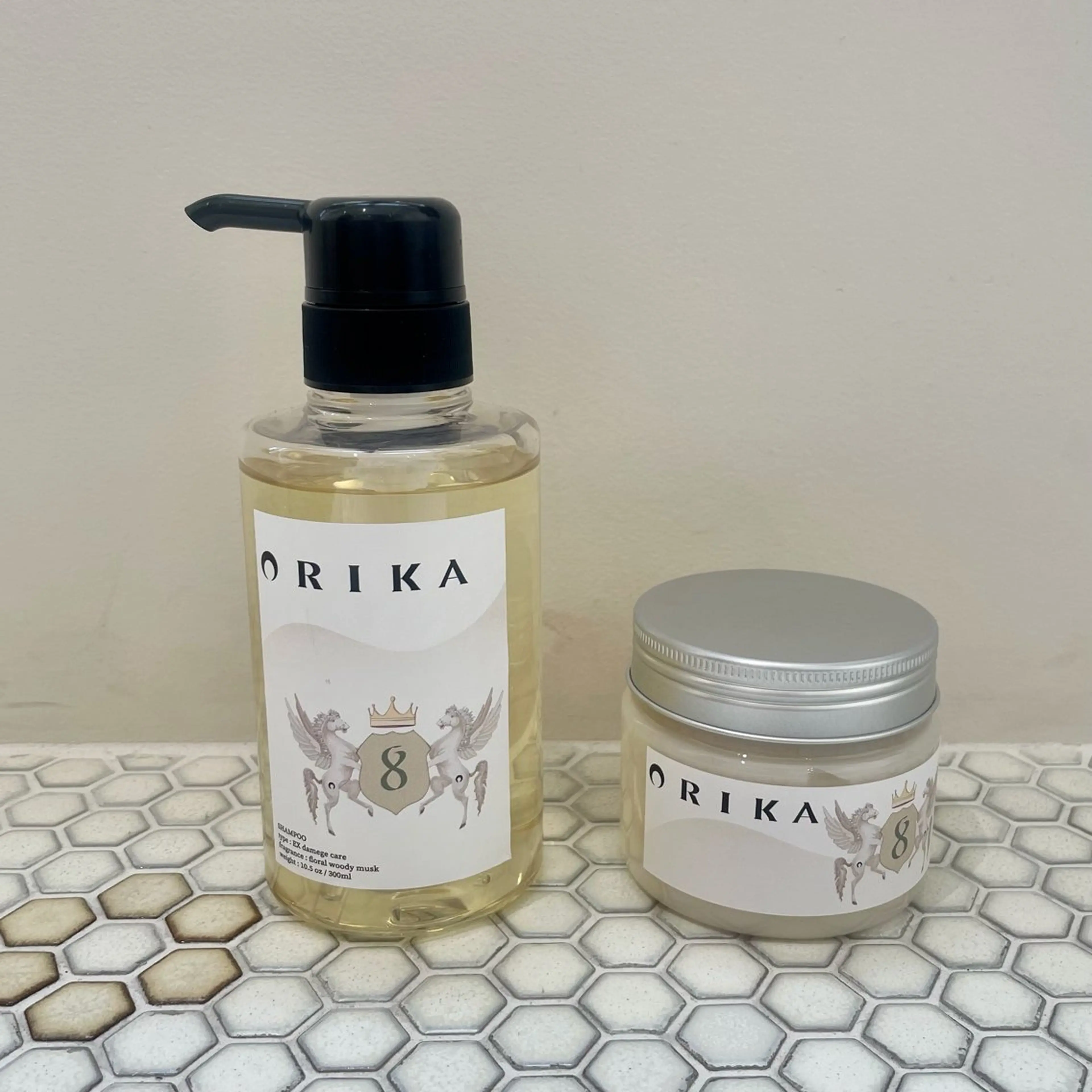 ロング カラー パーマ トリートメント ORIKA 美容室のヘアスタイル