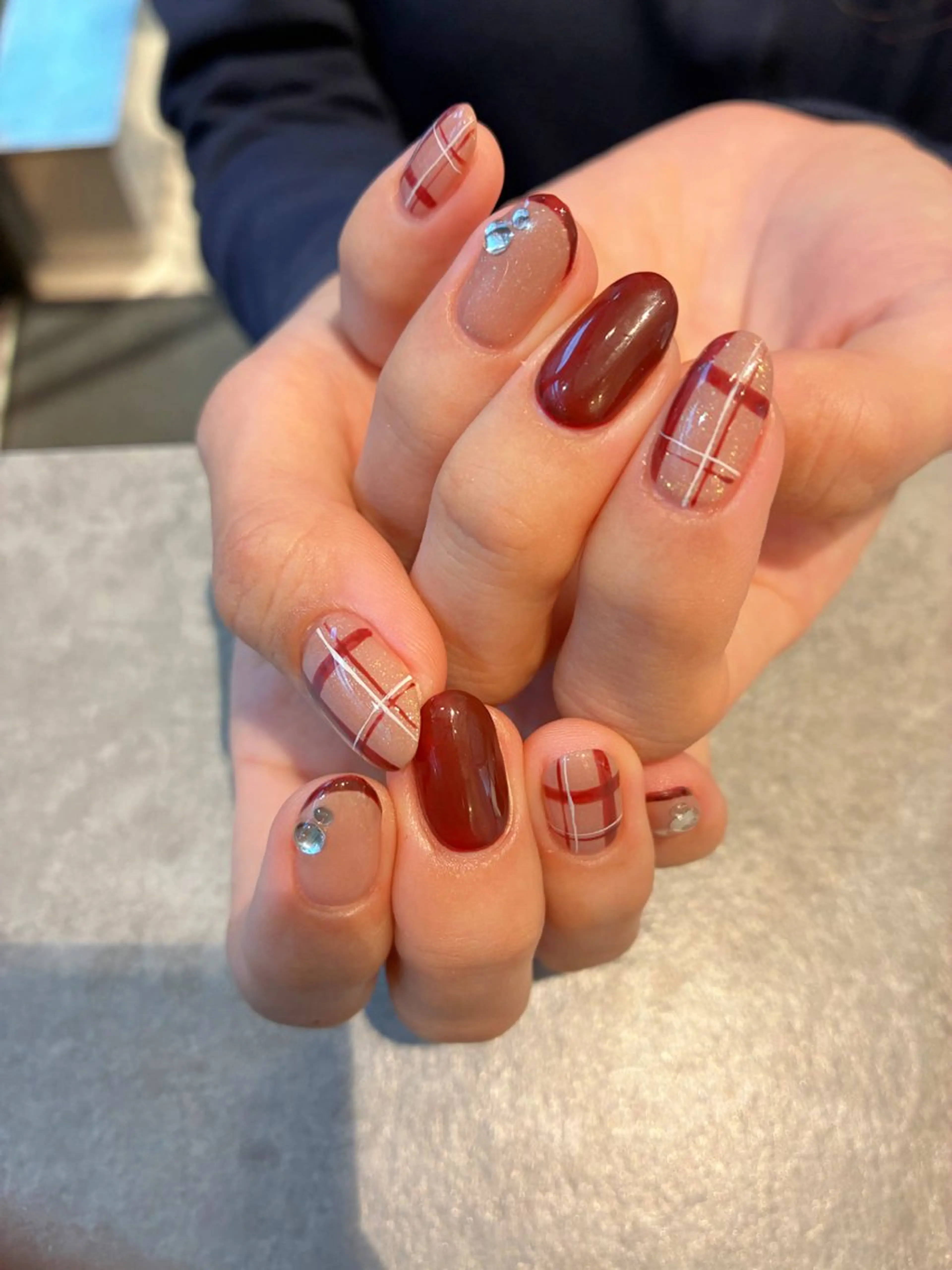 ネイル 持ち込み Nest 岩崎のネイルデザイン