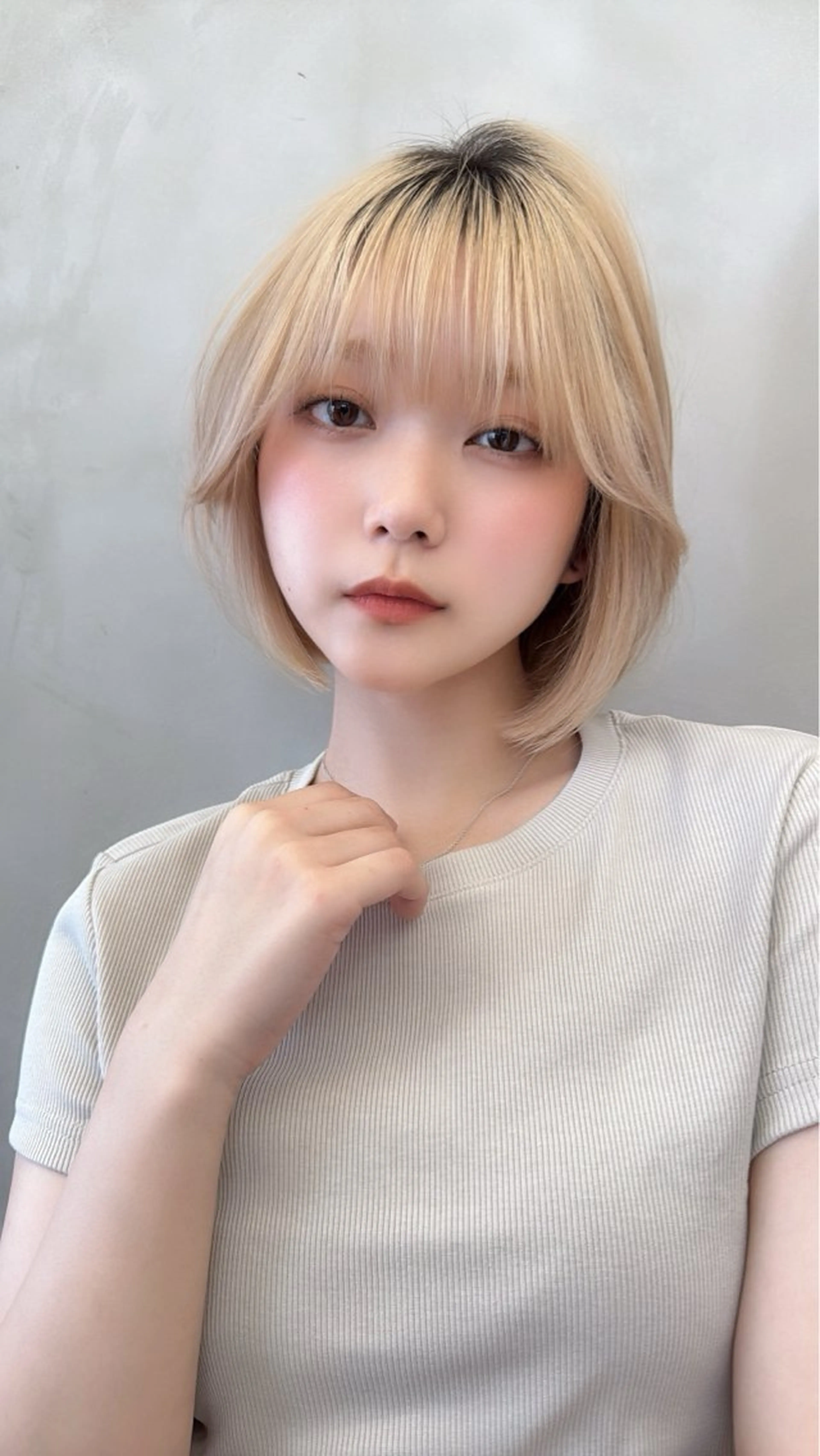 ミディアム カラー カット ヘアカラー トリートメント 🍀小川大輔🍀 ボブ/ブリーチ🥇のヘアスタイル