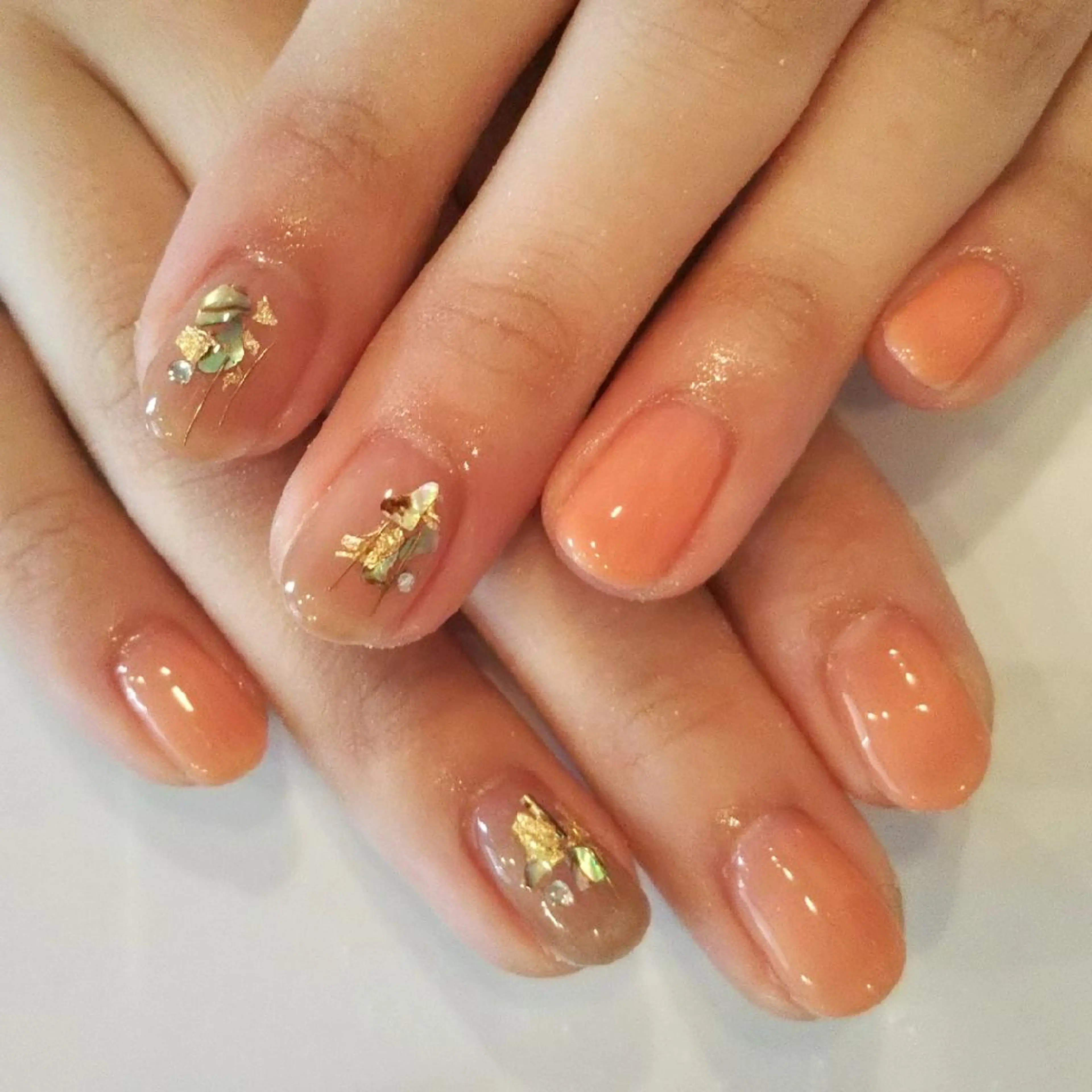 ネイル ニュアンスネイル シンプルネイル private salon mieのネイルデザイン