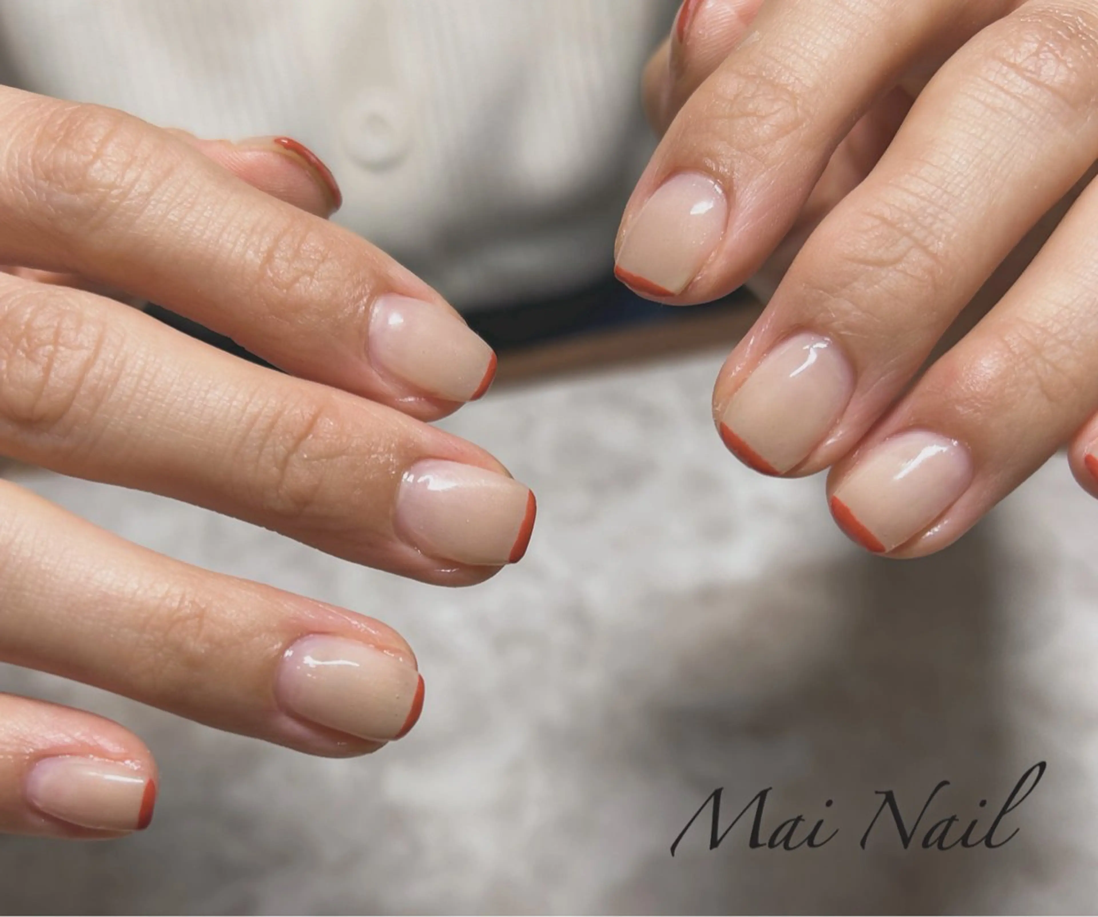 ネイル フレンチネイル ハンドネイル Mai Nail 本田舞のネイルデザイン