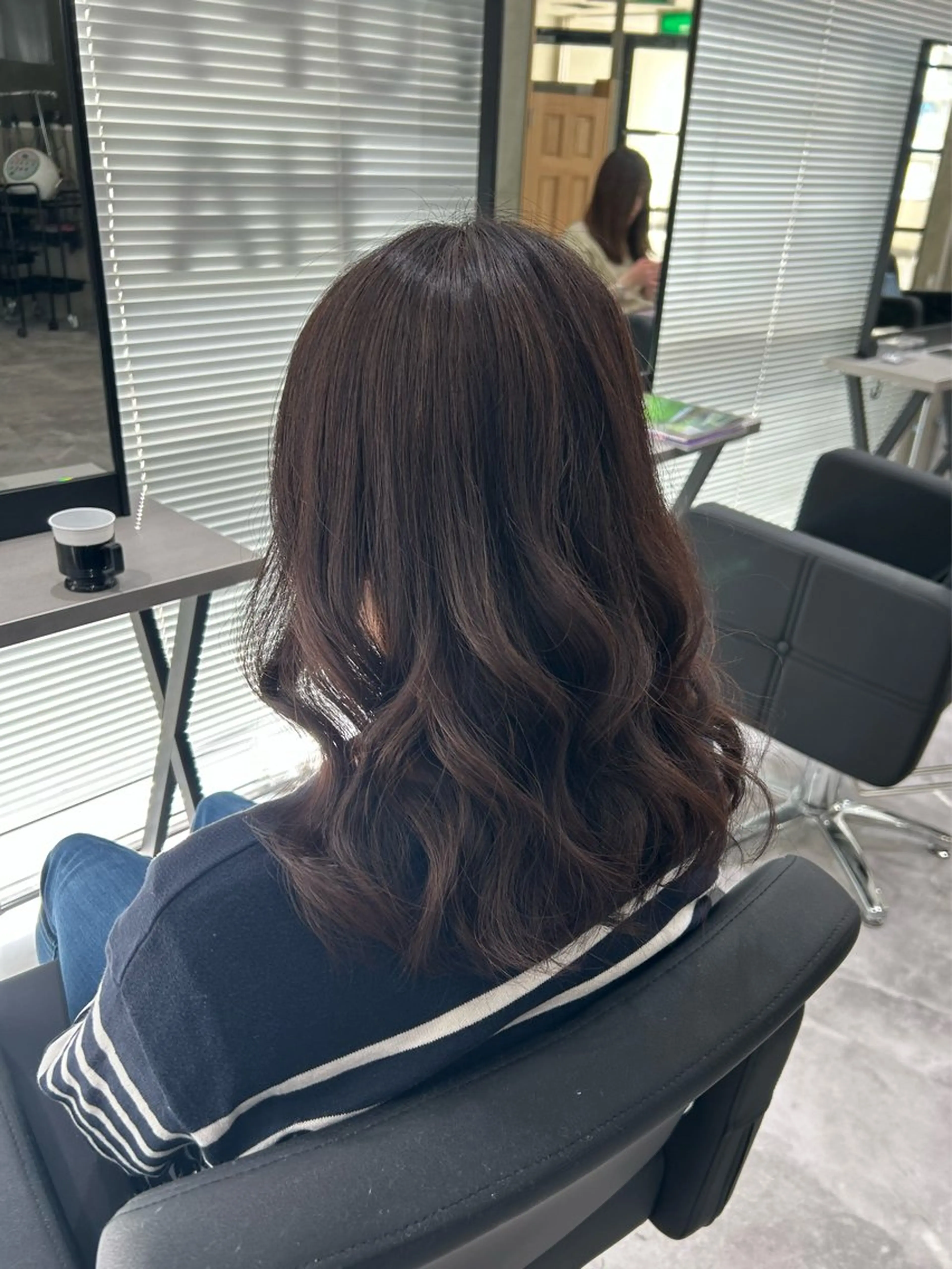 カラー ブラウンカラー ワカナ モデル募集中🎀🫧のヘアスタイル