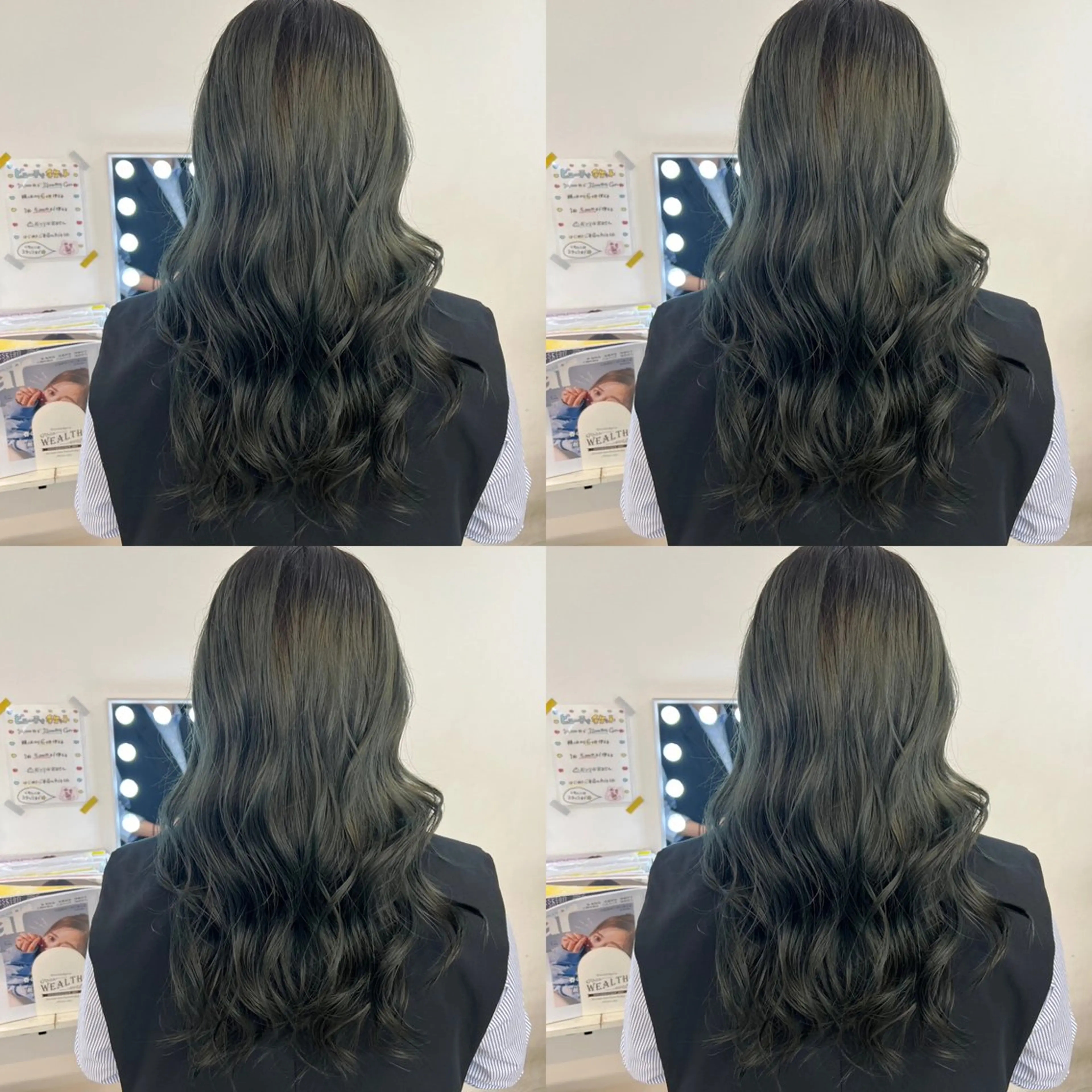 セミロング カラー ✨髪質改善✖︎顔周り レイヤー✨ナカムラのヘアスタイル