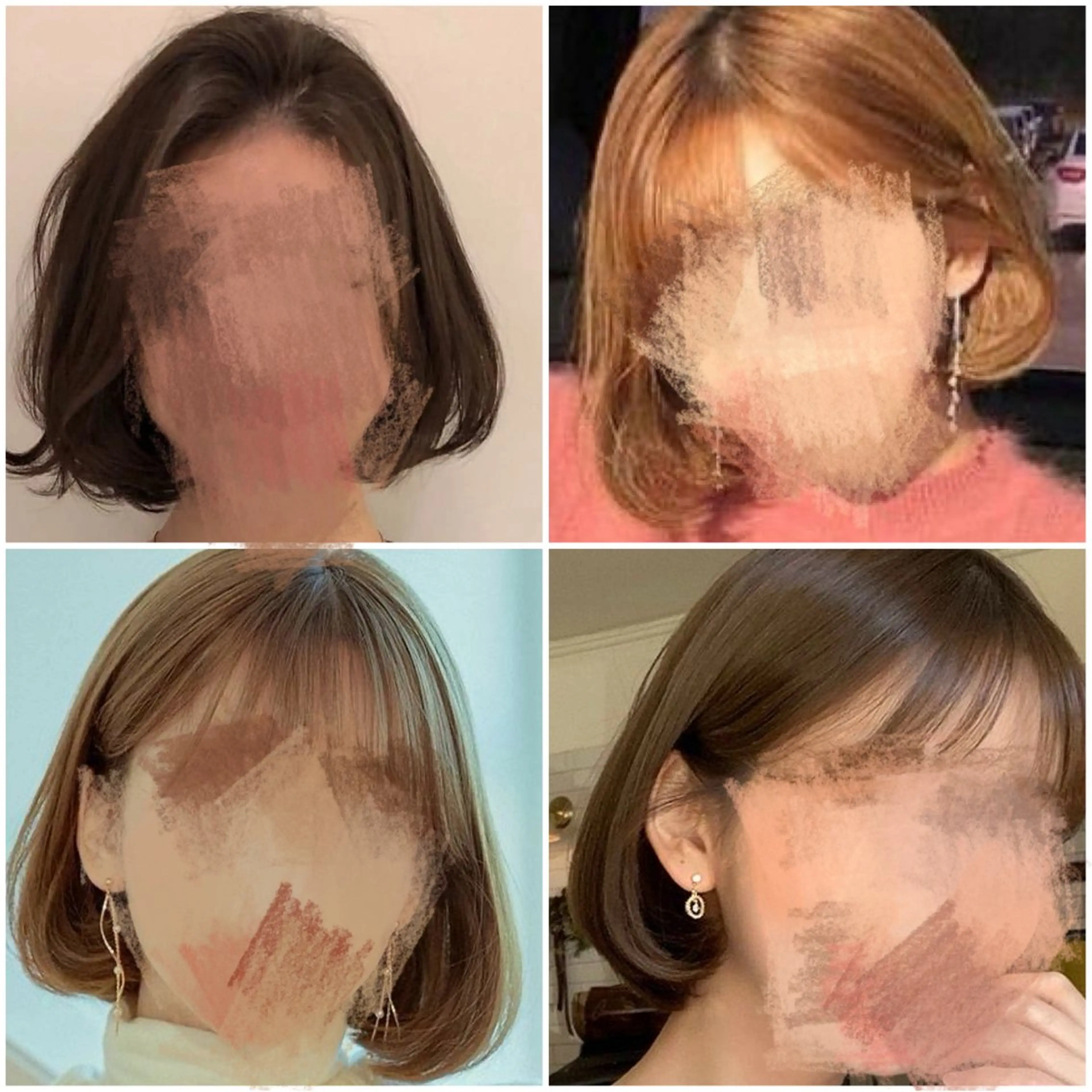 ミディアム パーマ ヘアアレンジ 【柔らか透明感✨/ 似合せ前髪】大石葉月のヘアスタイル