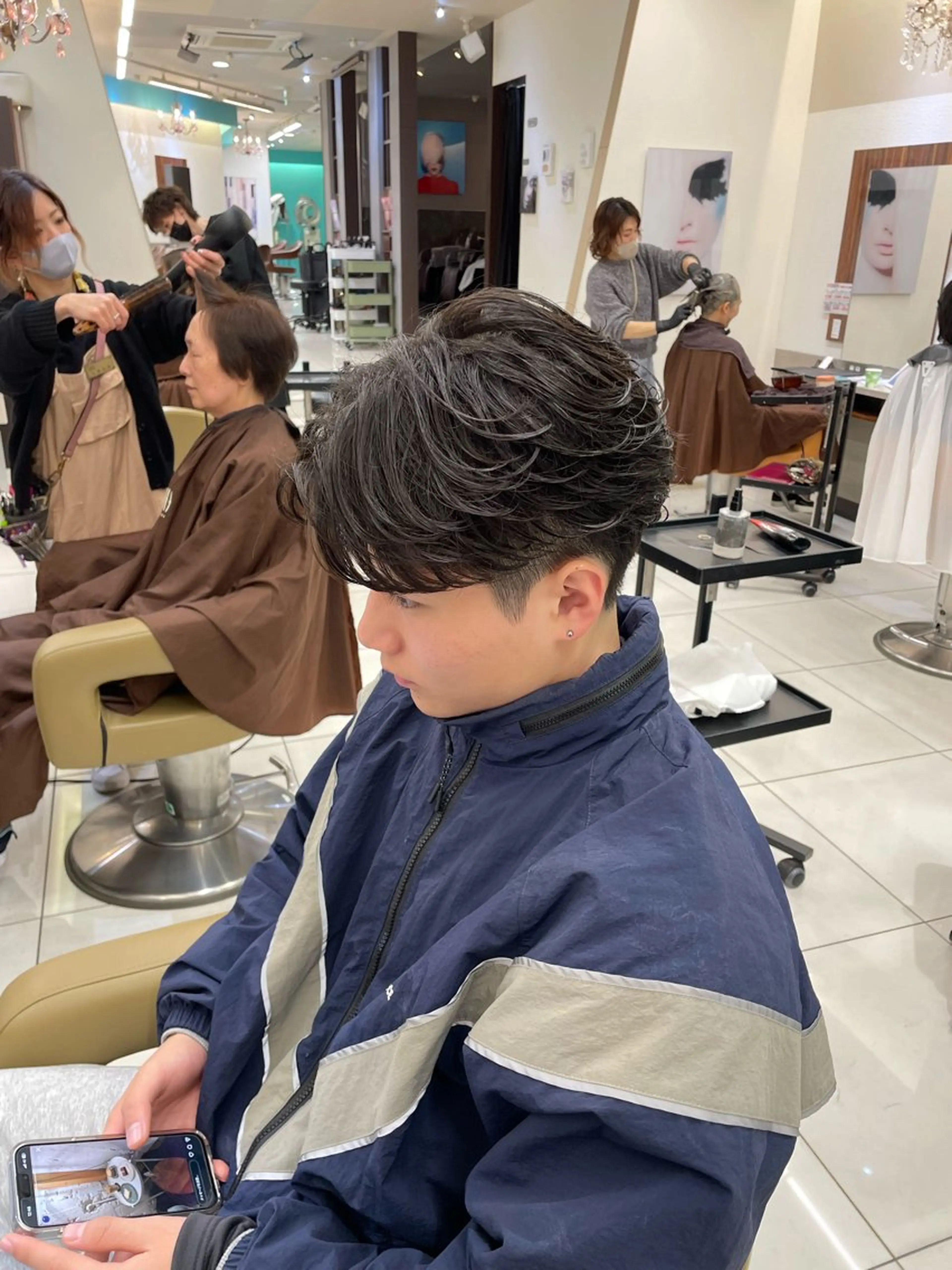 カット＋パーマ(※どれにしたらいい分からない方)の写真