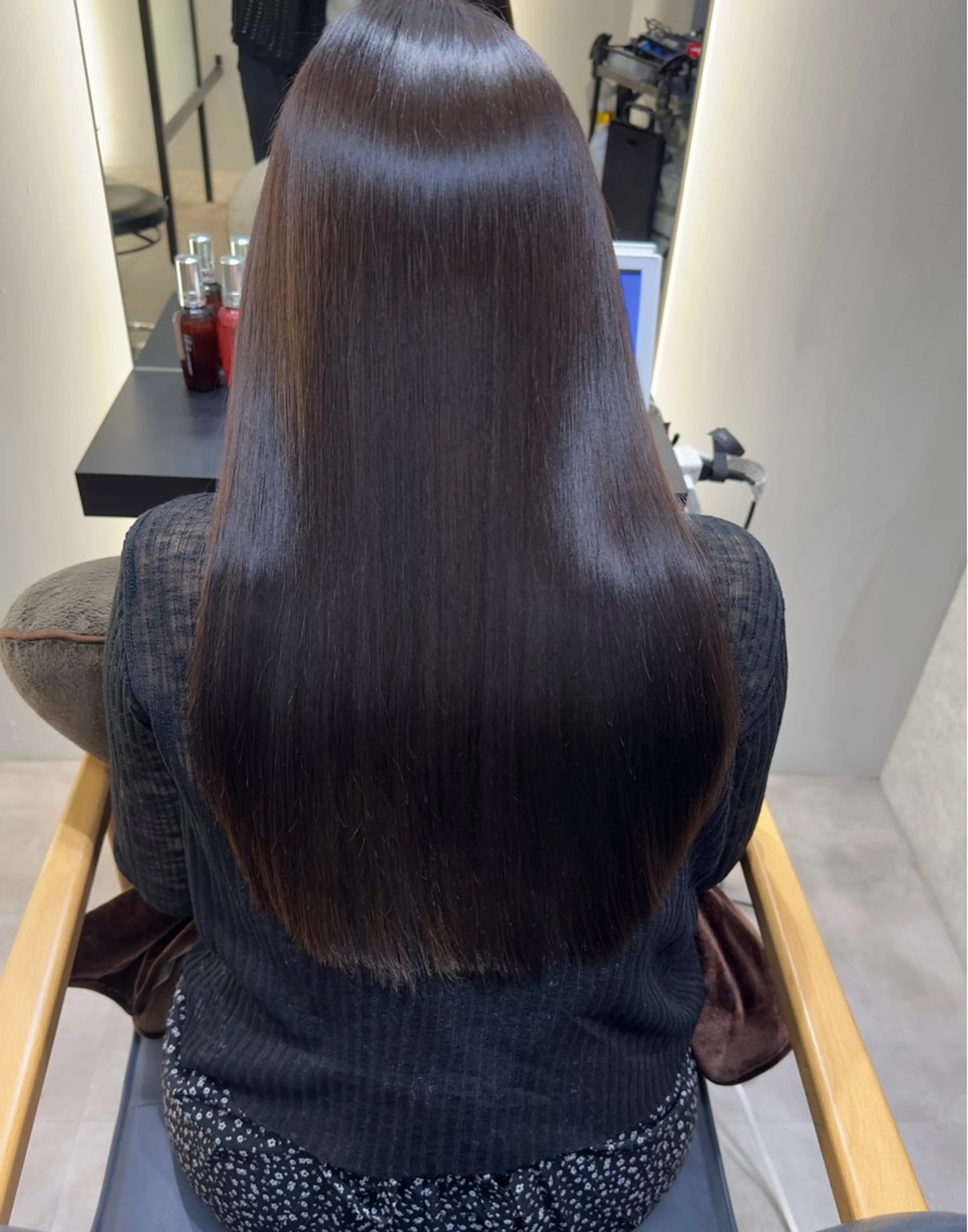 ロング 髪質改善 縮毛矯正 トリートメント 💎ReFaで作る 髪質改善💎のヘアスタイル