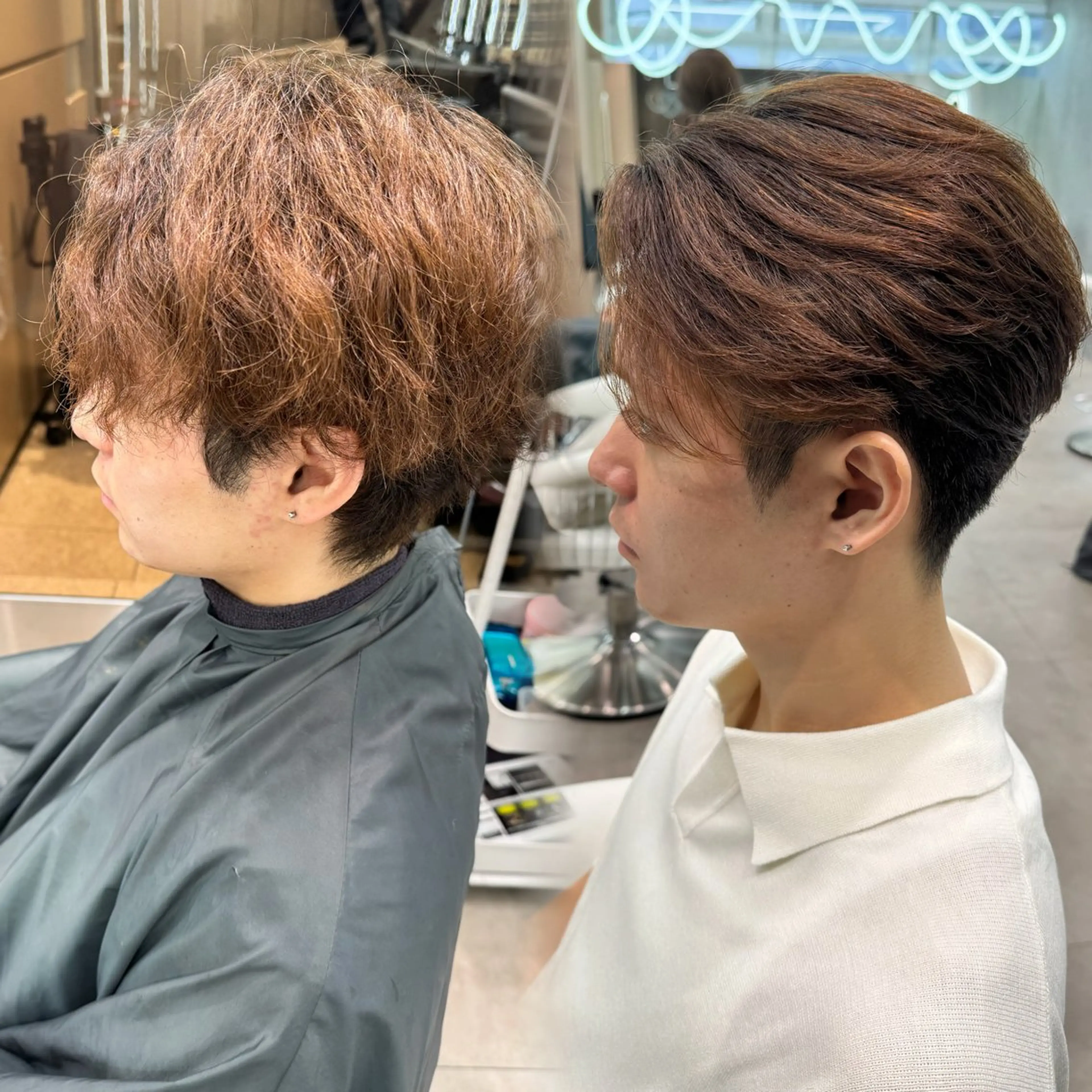 ショート パーマ メンズ カット 縮毛矯正 トリートメント 🔶似合わせセンター パート/ヤス🔶のヘアスタイル