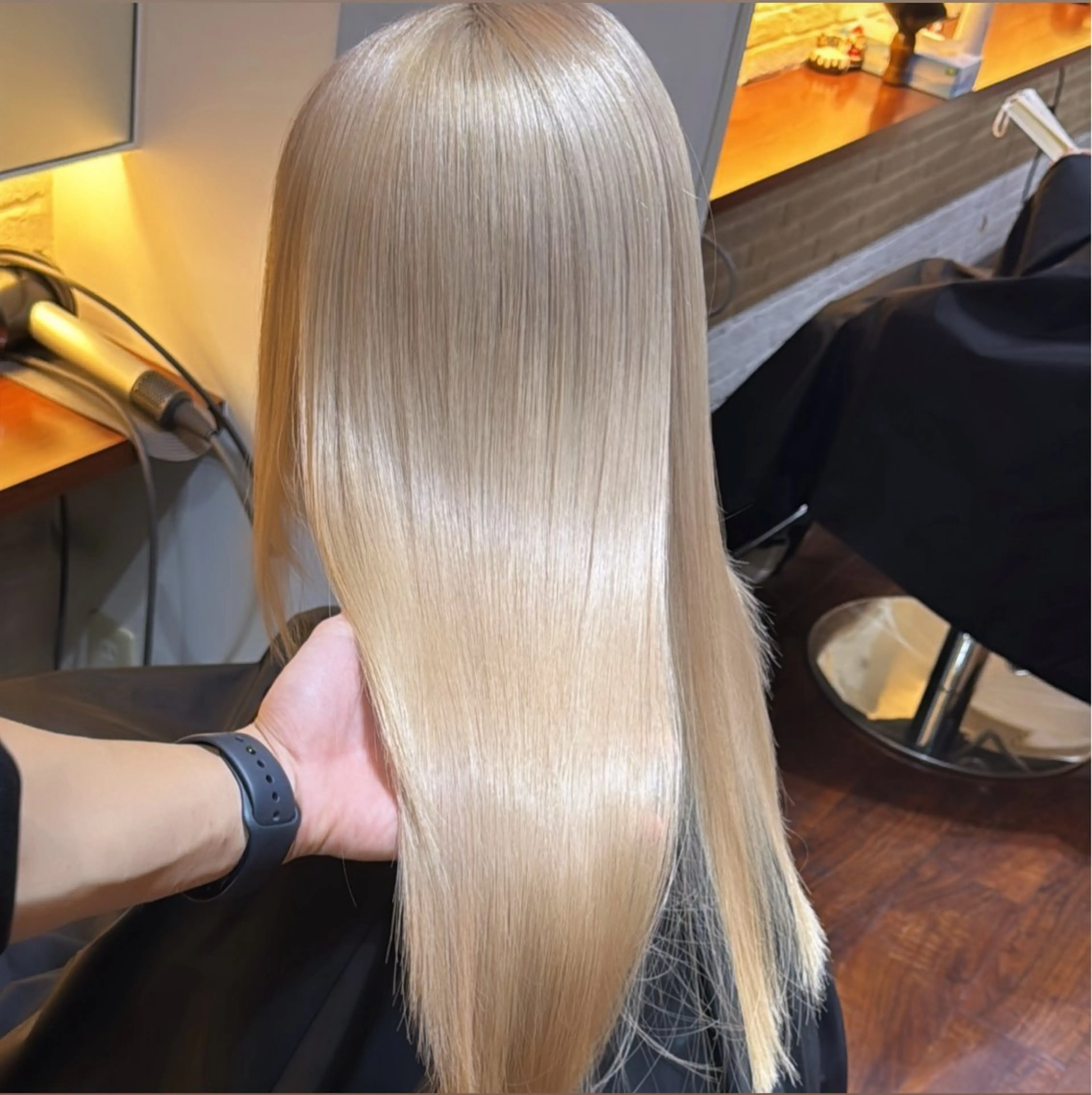 ロング 髪質改善 トリートメント ヘアカラー tet 店長 RIKITOのヘアスタイル