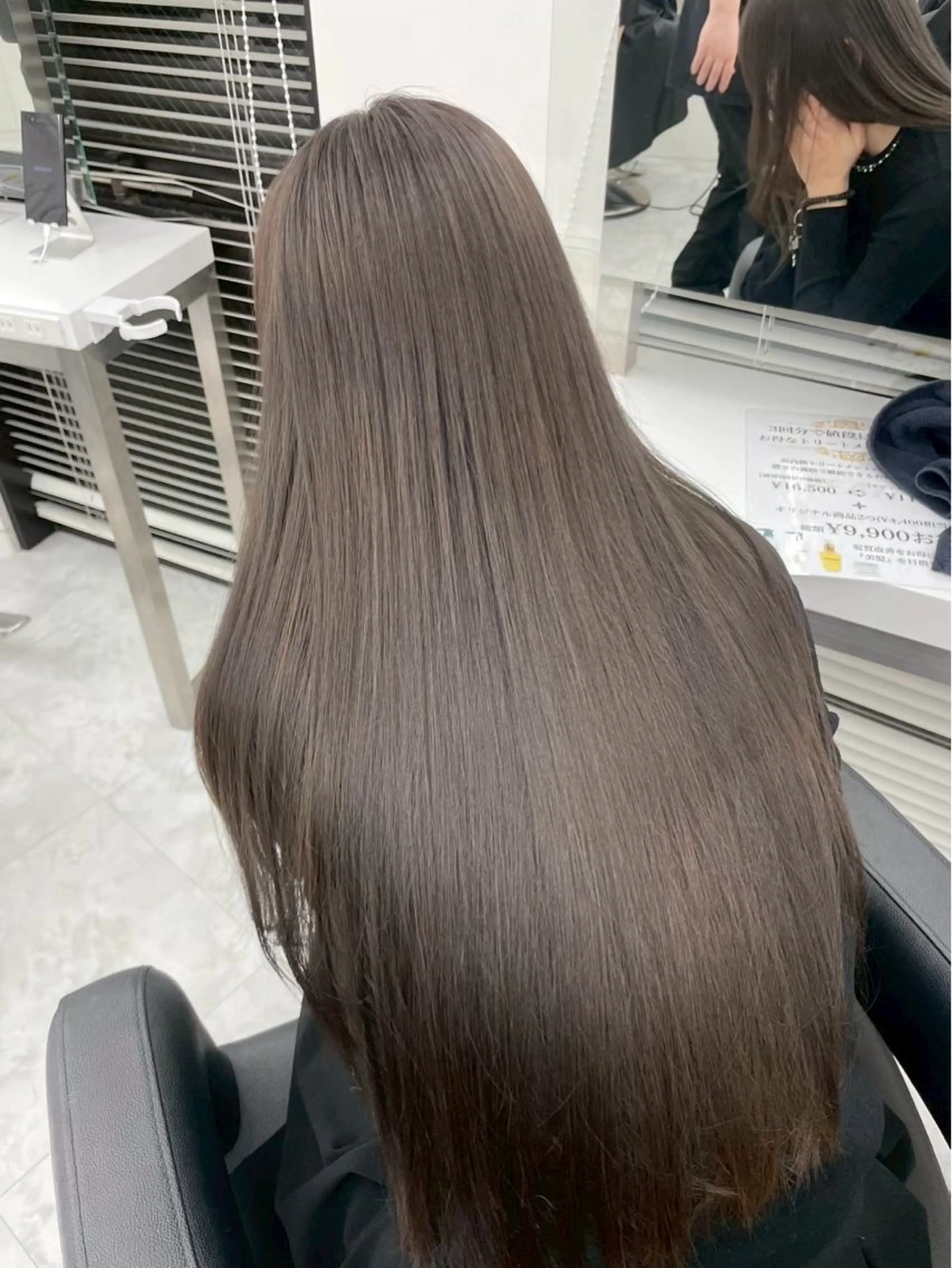 【🫧人気No.1🫧】one color➕髪質改善treatment🩰🪽の写真