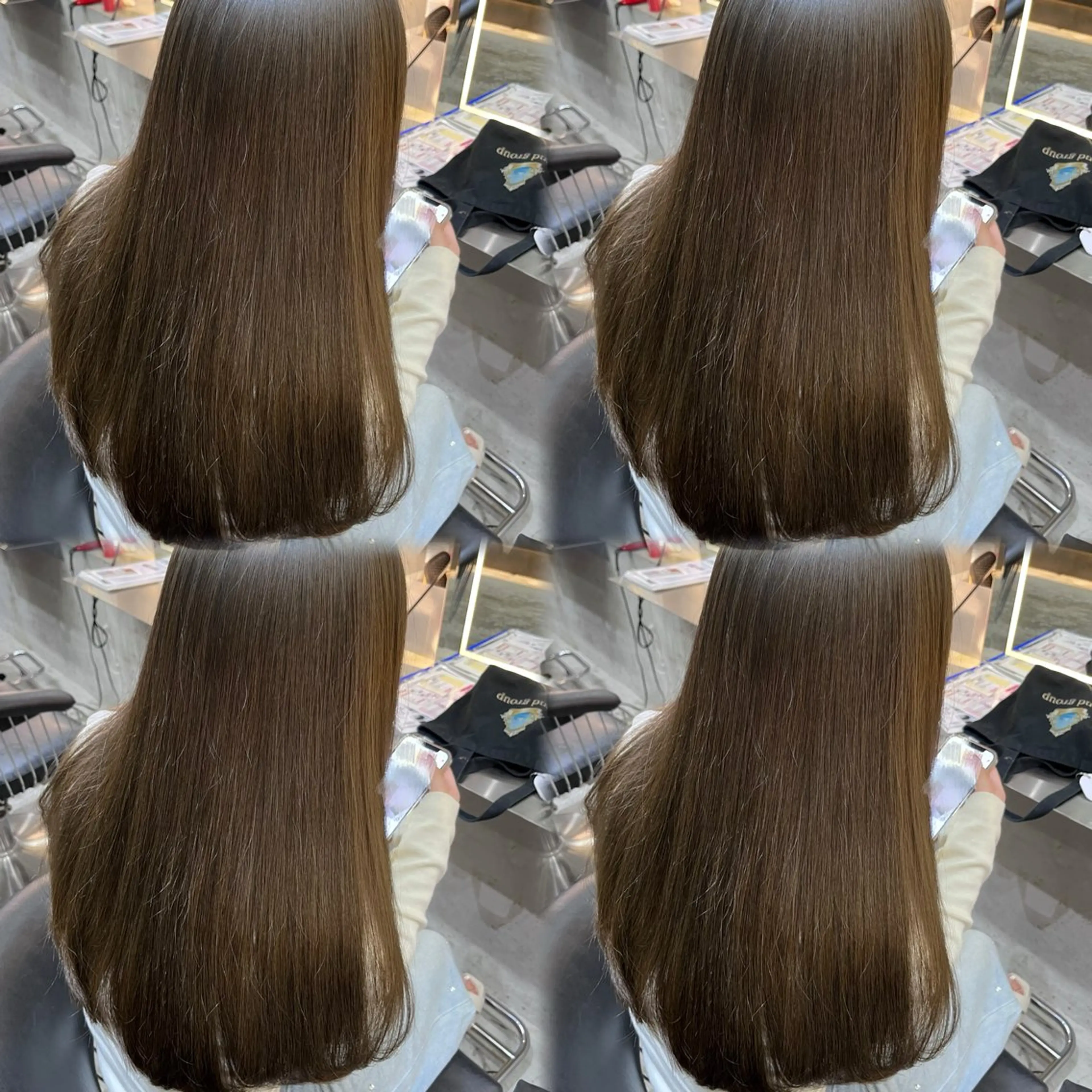 ロング レイヤーくびれヘア アレンジmanakaのヘアスタイル