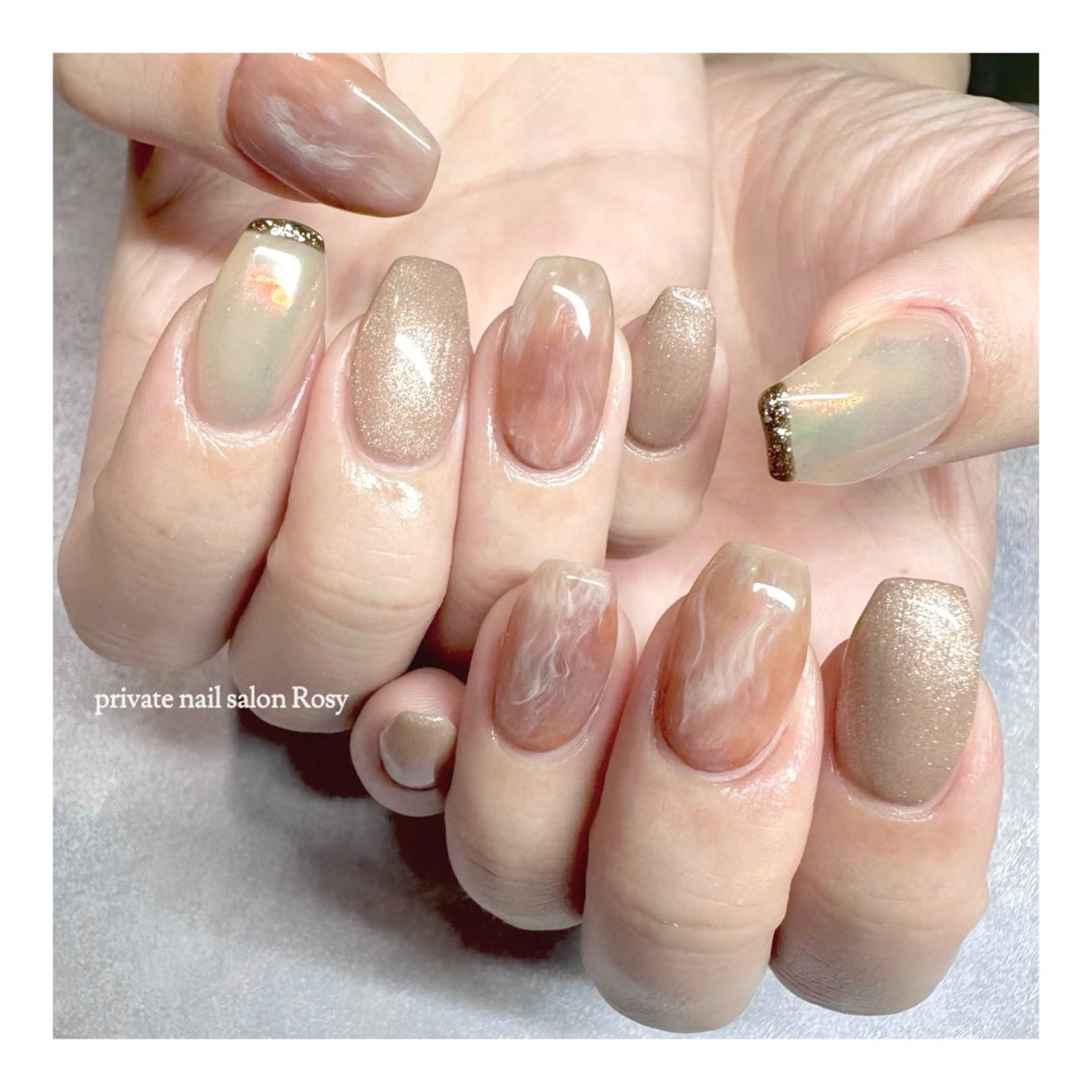 ネイル 🌹 𝕄𝕒𝕚のネイルデザイン