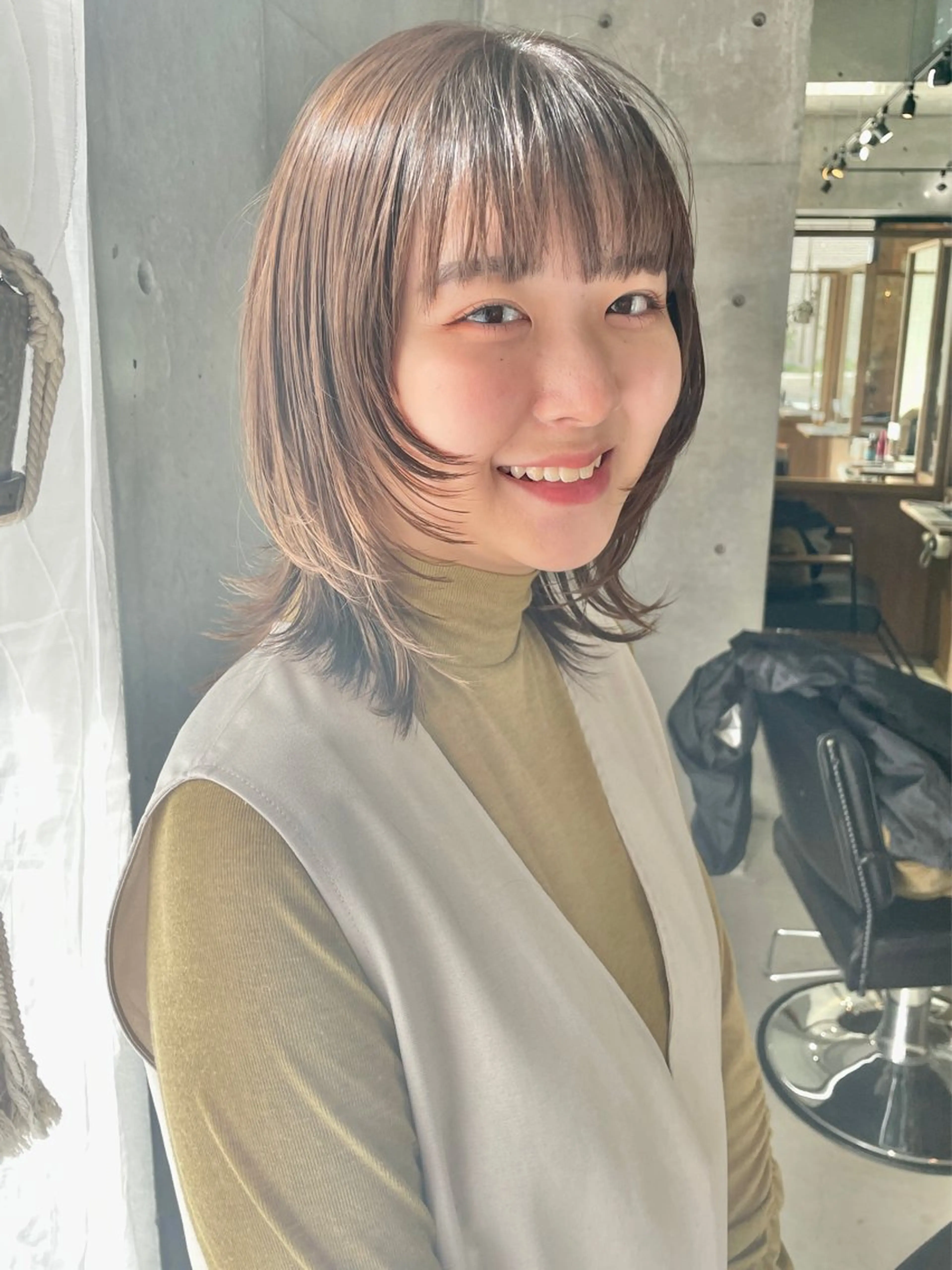 ショート カラー カット ヘアカラー トリートメント FERIA池田 田岡啓佑のヘアスタイル