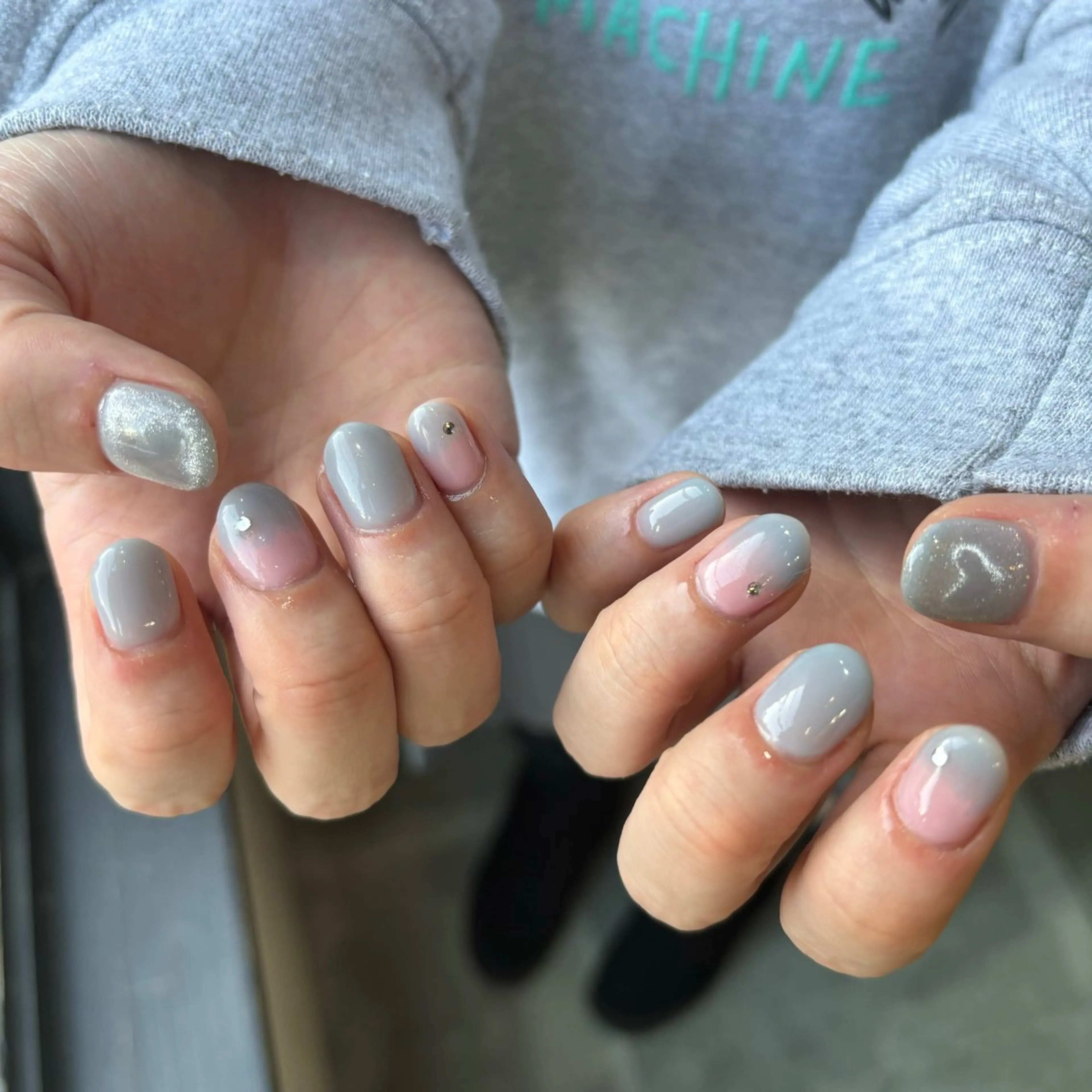 ネイル シンプルネイル SOL　nail イマナカのネイルデザイン