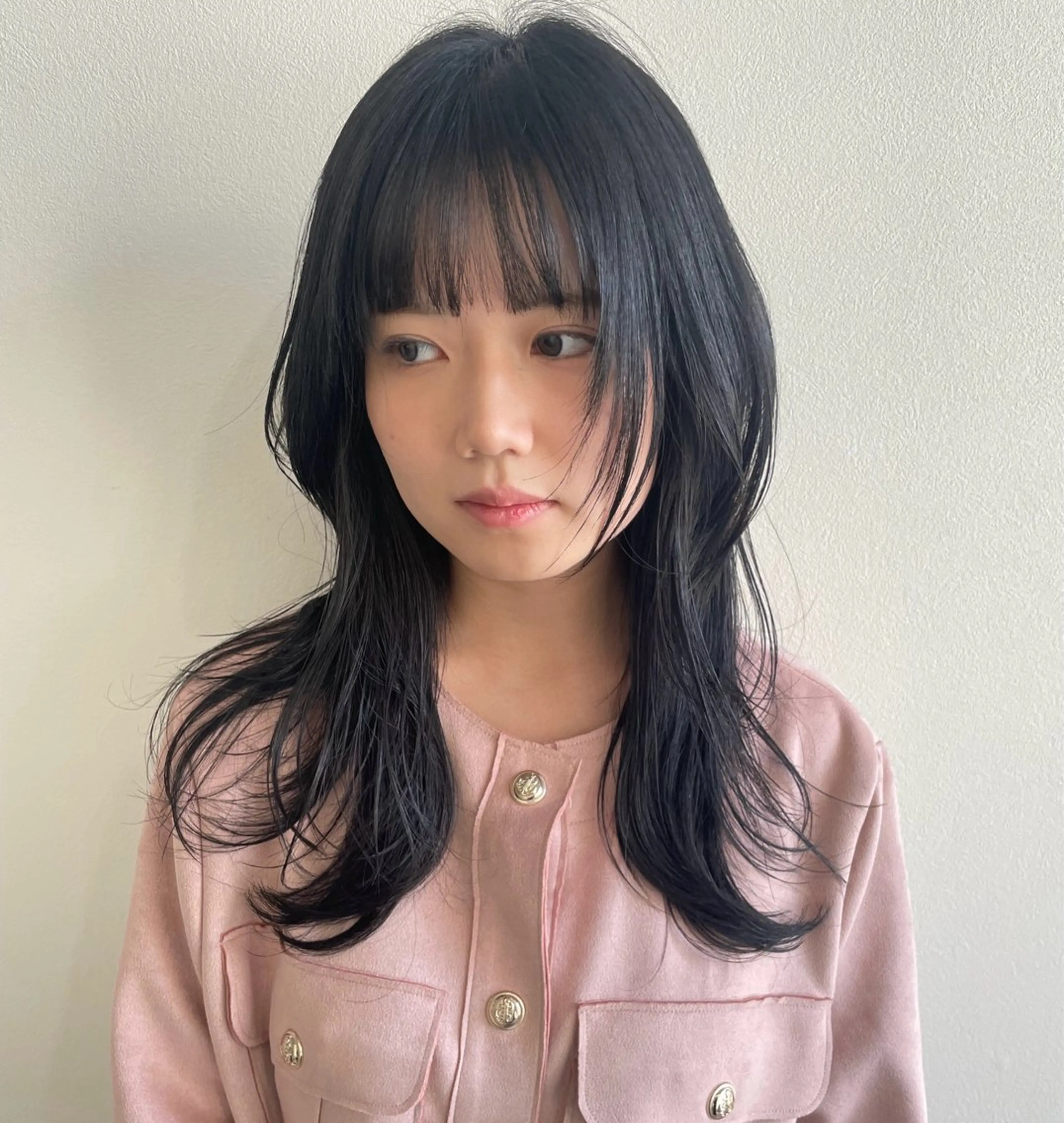 ロング カラー グレージュ ハイレイヤー 韓国風ヘア レイヤーカット risako🇰🇷 韓国ヘア/レイヤーのヘアスタイル