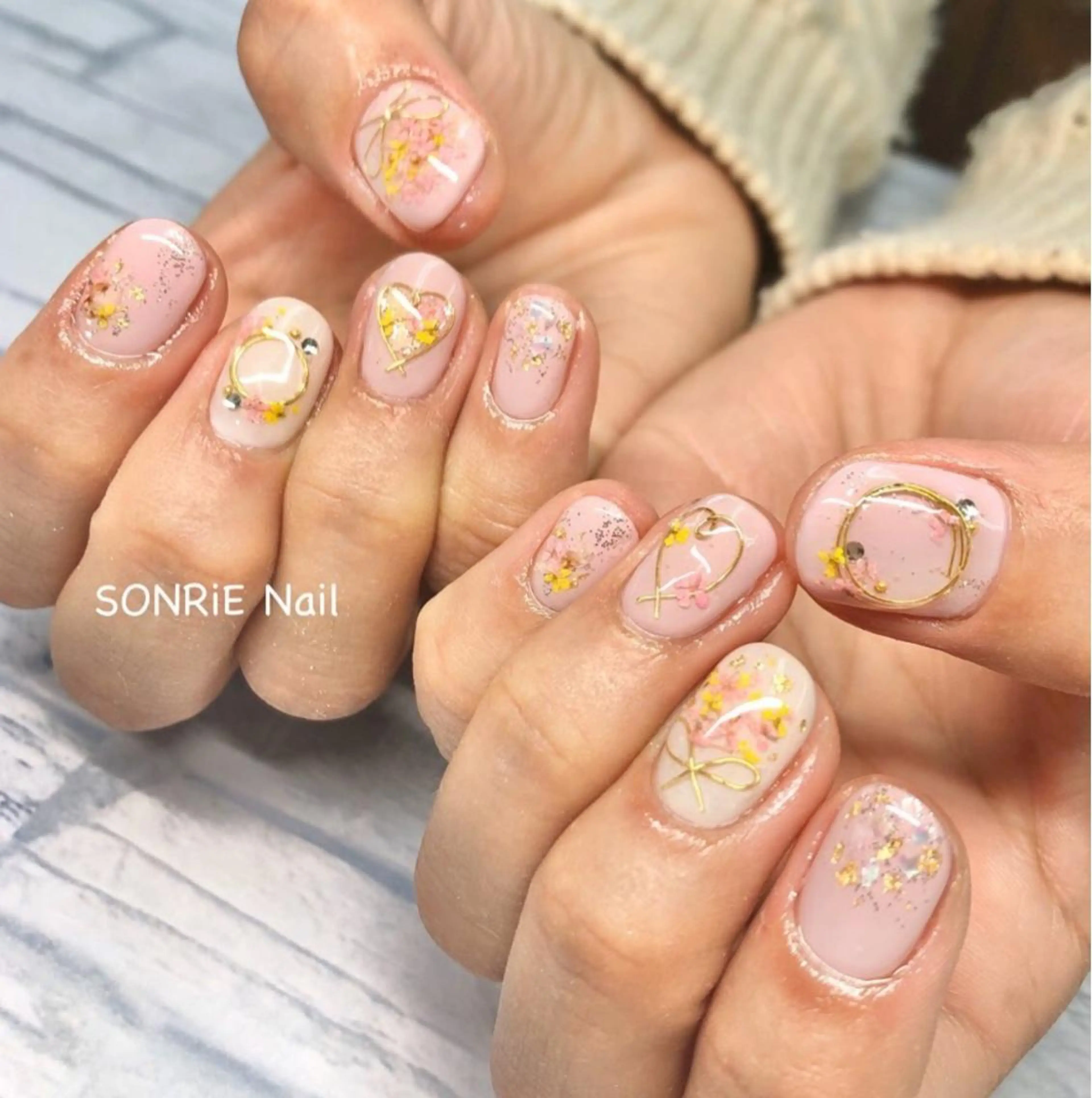 ネイル 豊橋美容院 ソンリエのヘアスタイル