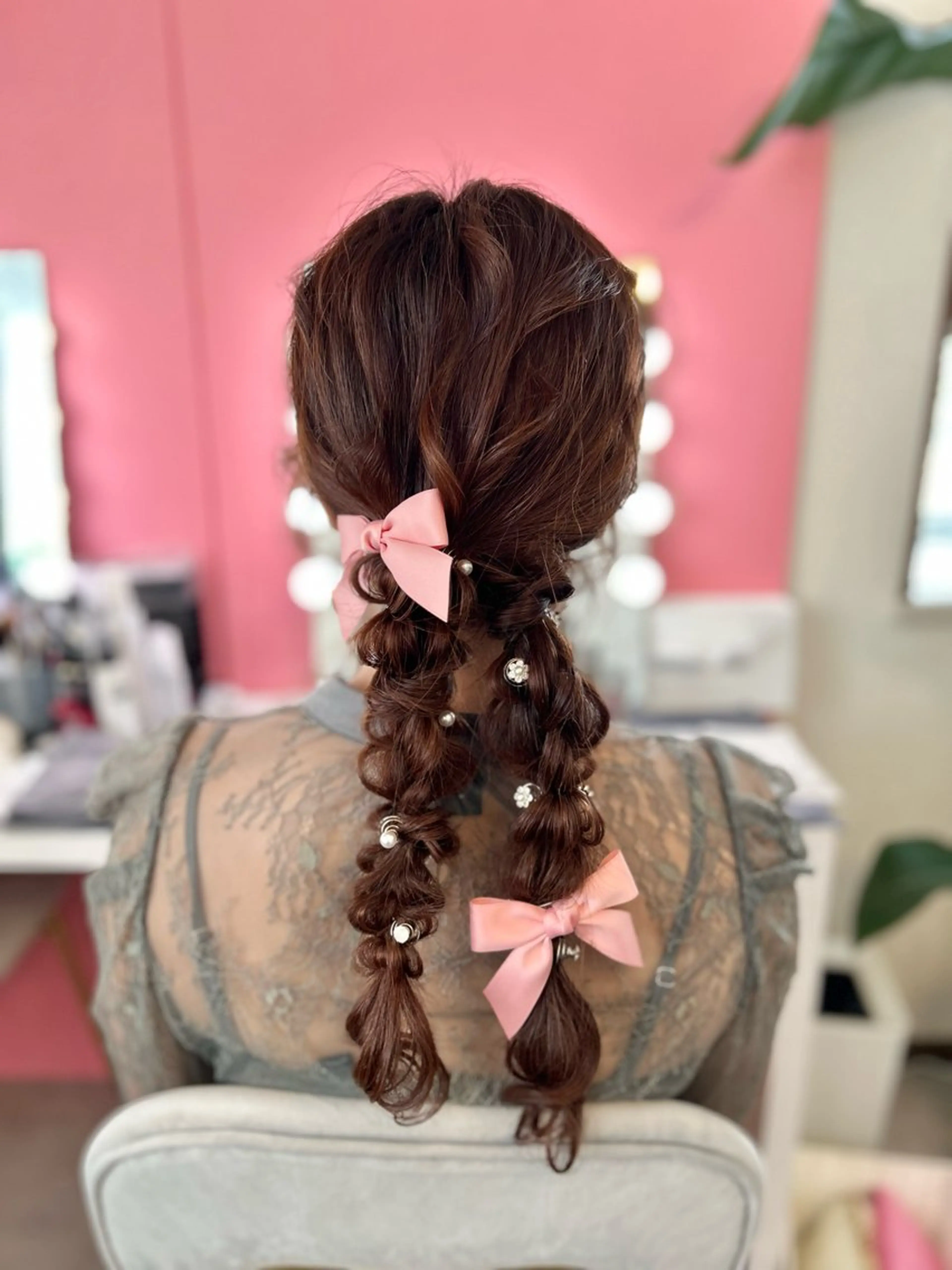 ロング ヘアセット 北本 美幸のヘアスタイル