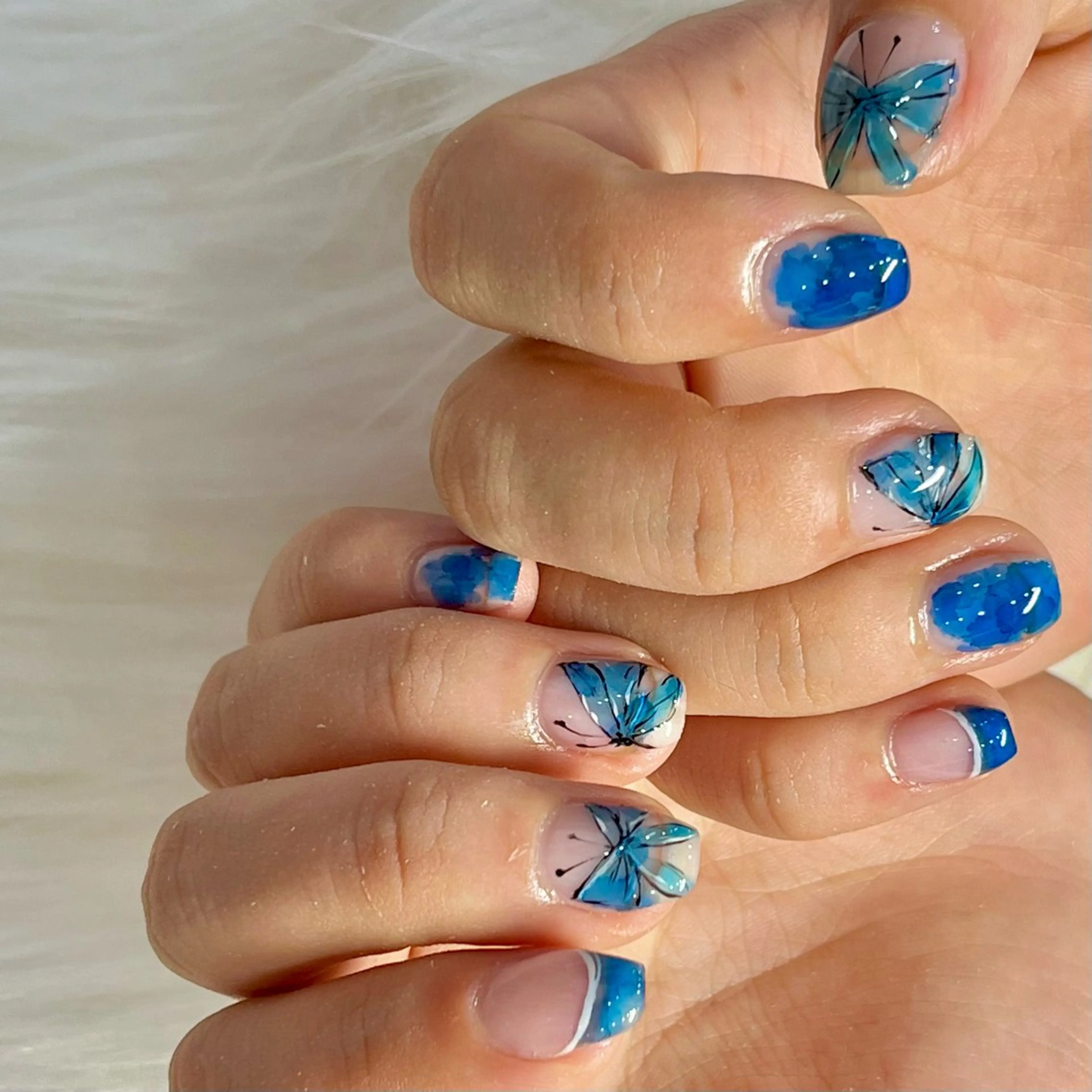 ネイル ハンドネイル ハンドケア 【渋谷】nico.所属・nico. ITOMI🎀のネイルデザイン