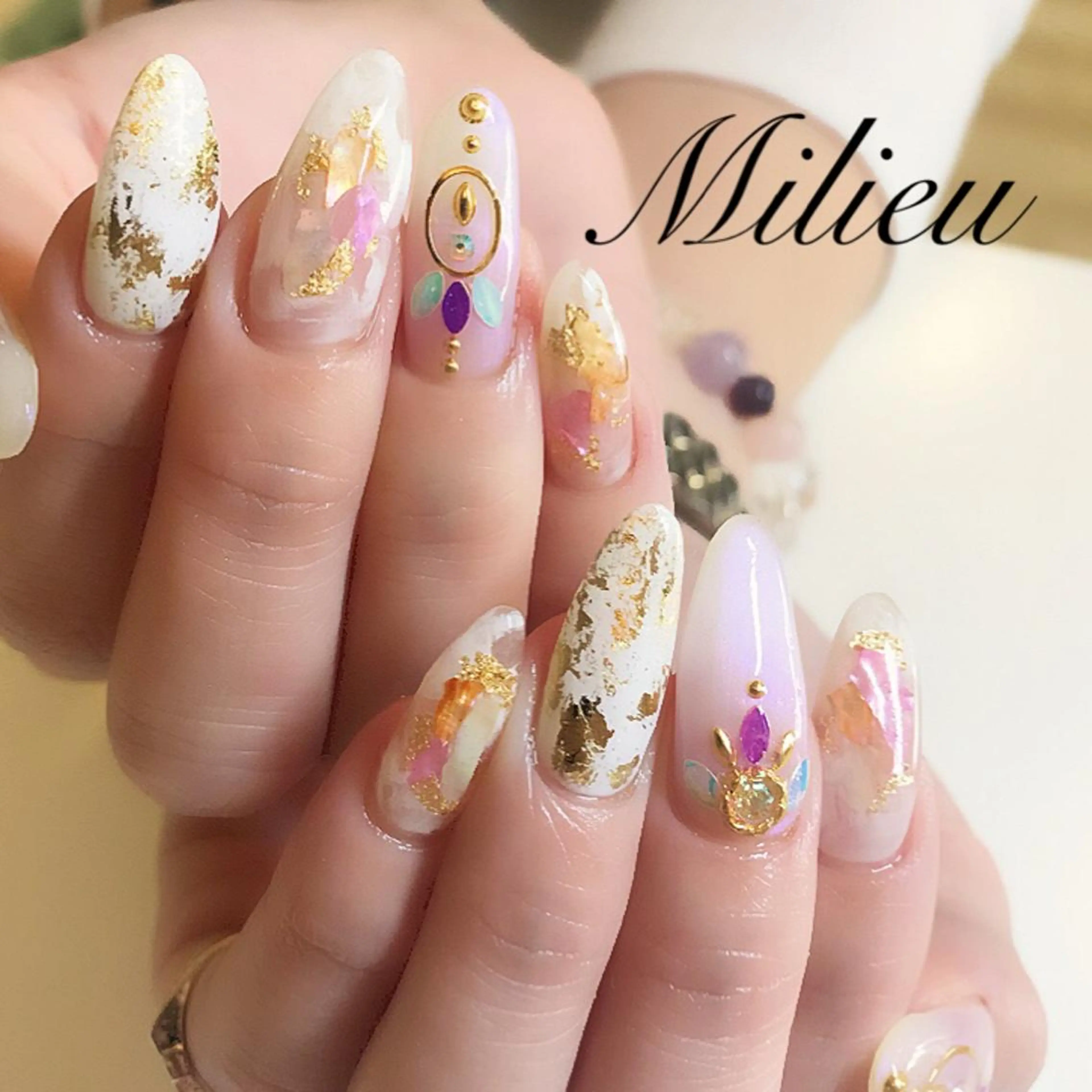 ネイル ハンドネイル 吉澤 圭のネイルデザイン