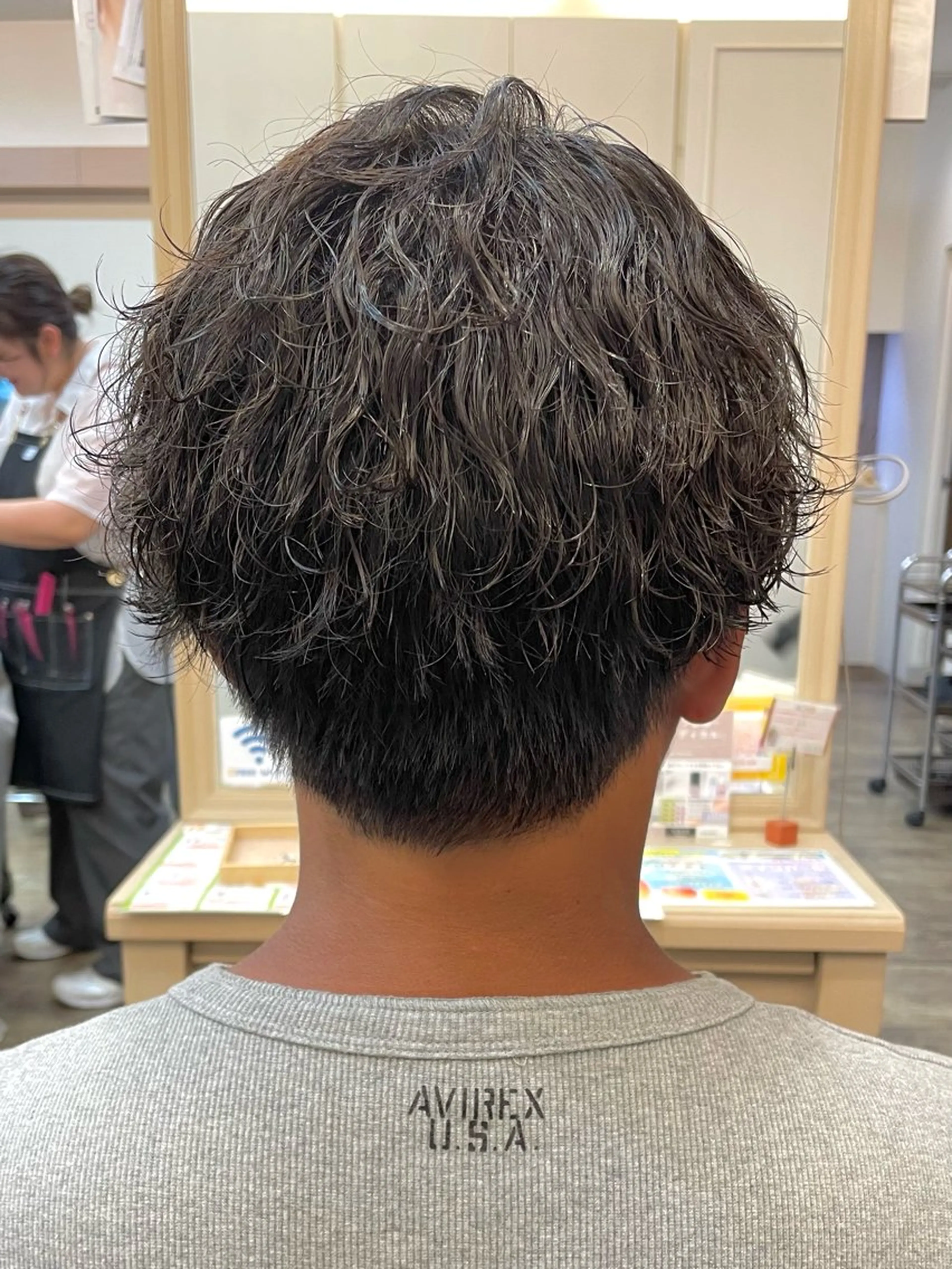 ショート パーマ メンズ メンズパーマ🌀/ 中村郁未のヘアスタイル