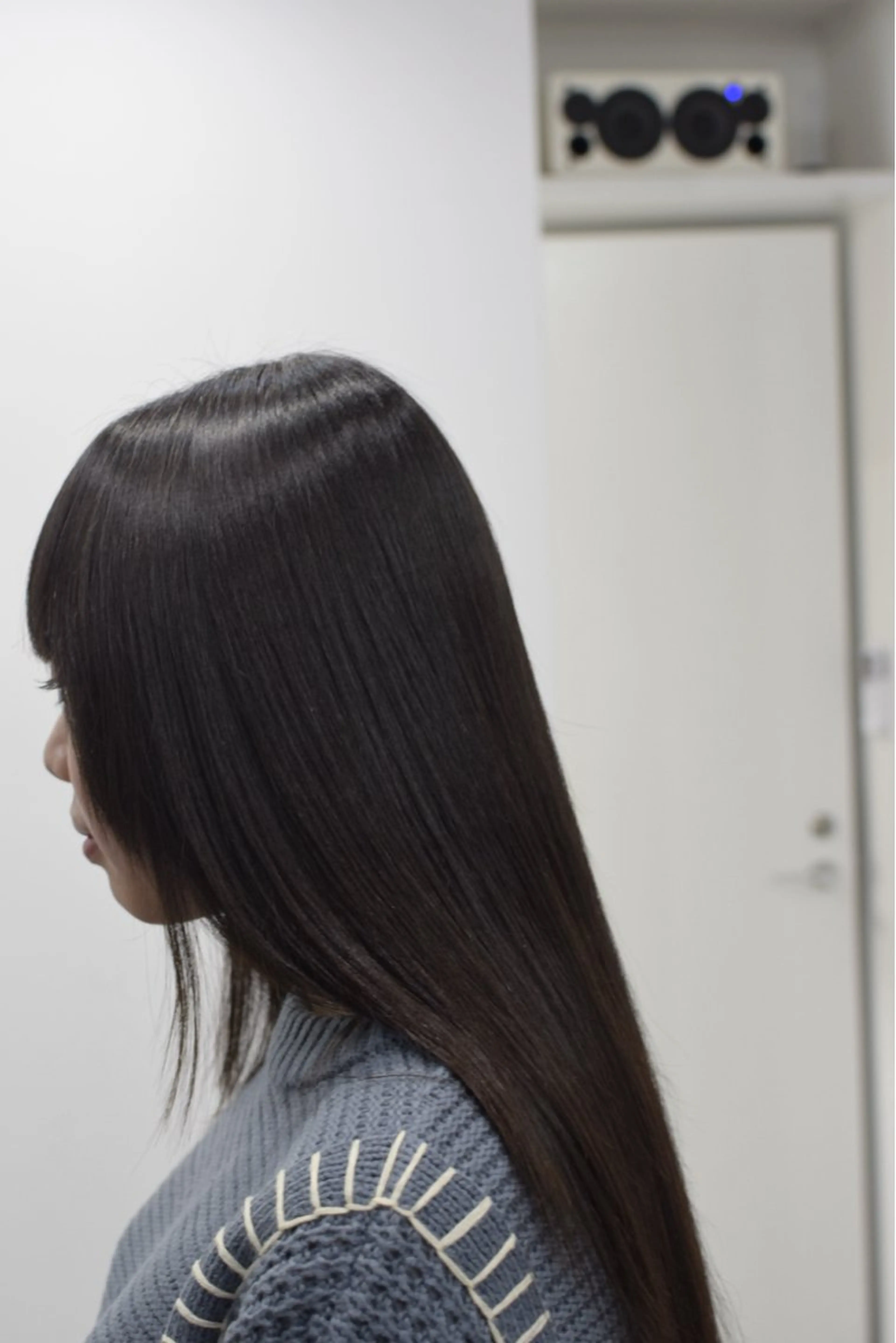 ロング 縮毛矯正 トリートメント Shiro RENのヘアスタイル