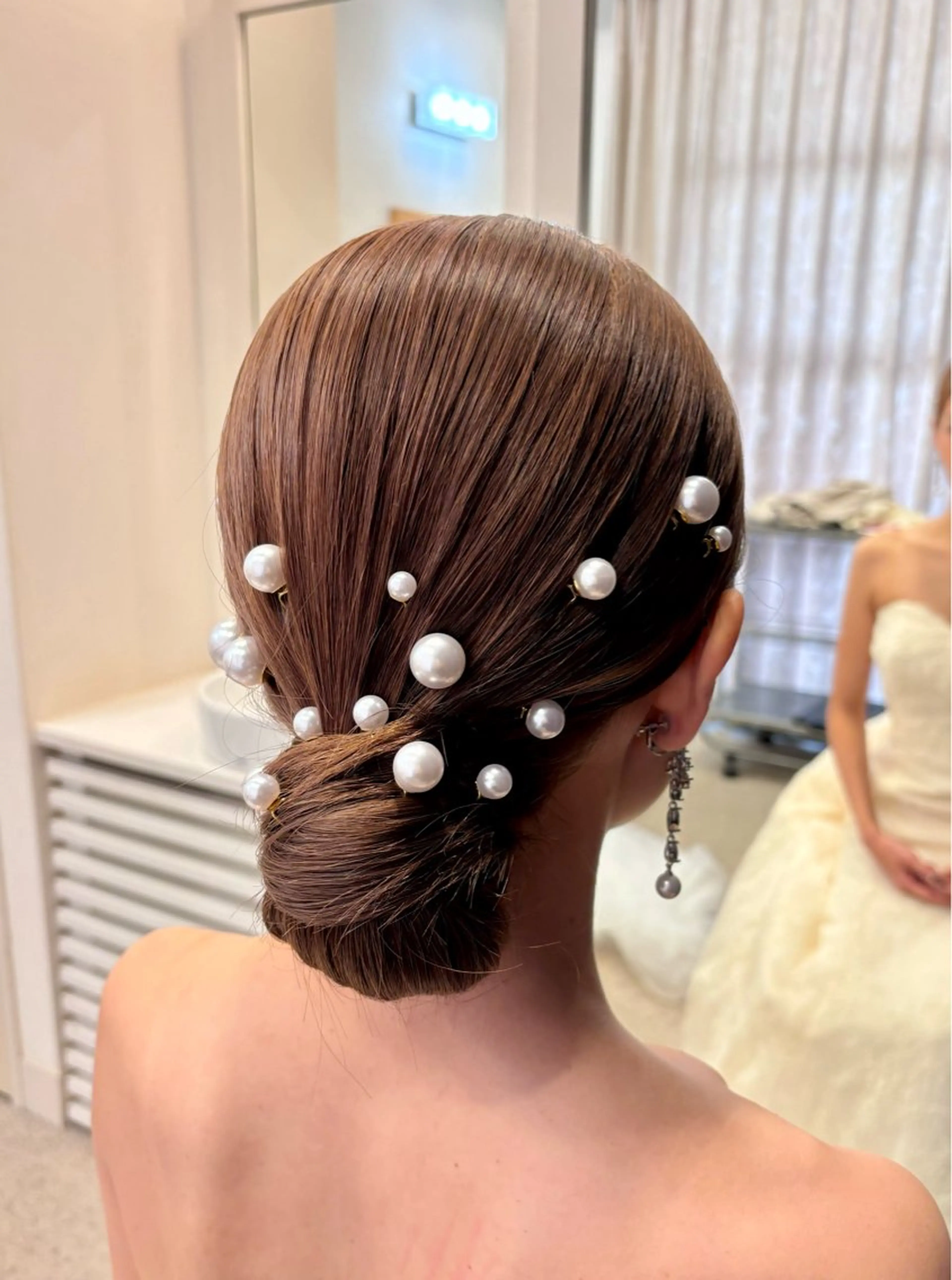 セミロング ヘアアレンジ 鈴木 沙羅のマツエク・マツパデザイン