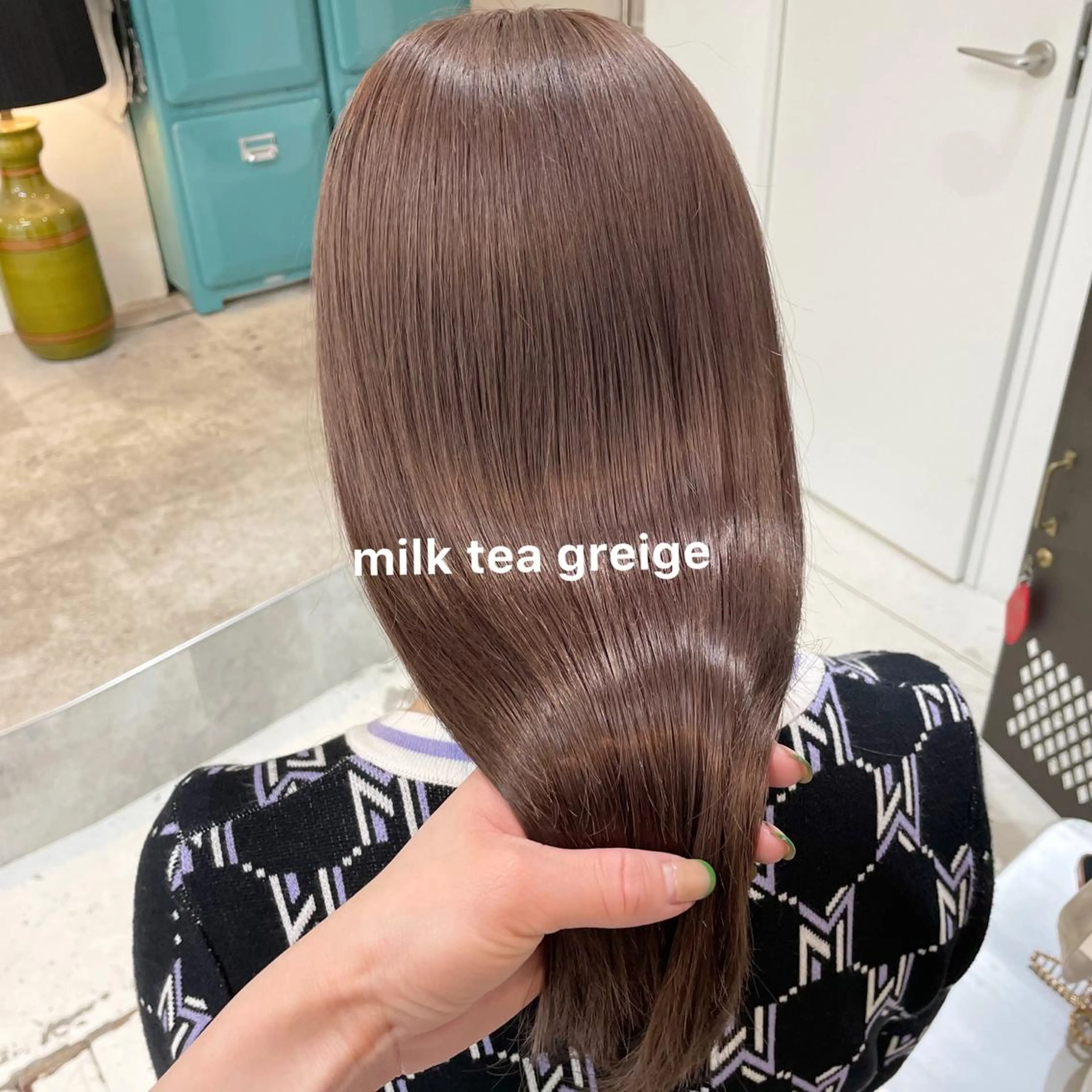 カラー ヘアカラー トリートメント 暖色カラー推し/ トヤエリコのヘアスタイル