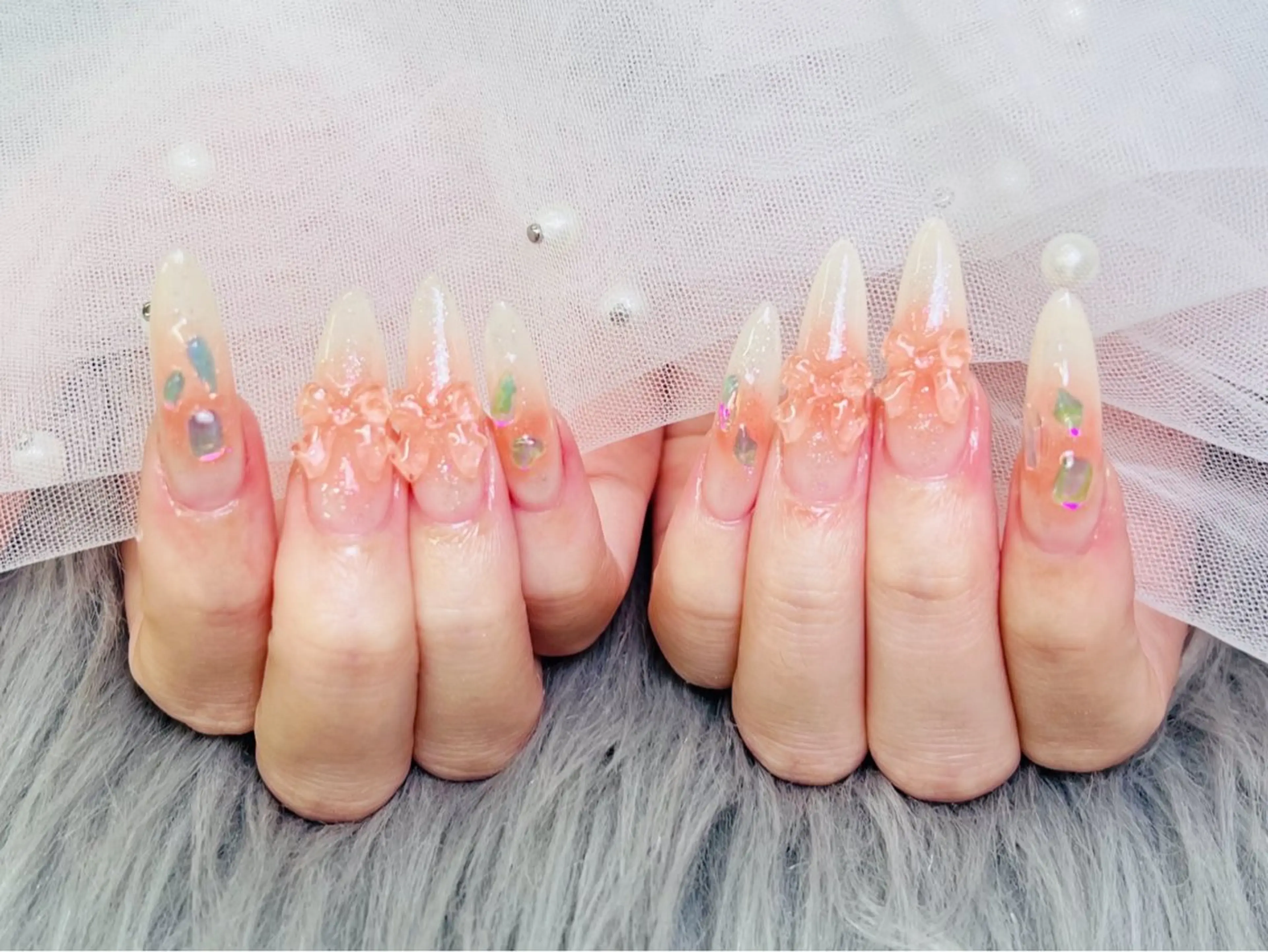 ネイル lucky nail 歌舞伎町のネイルデザイン