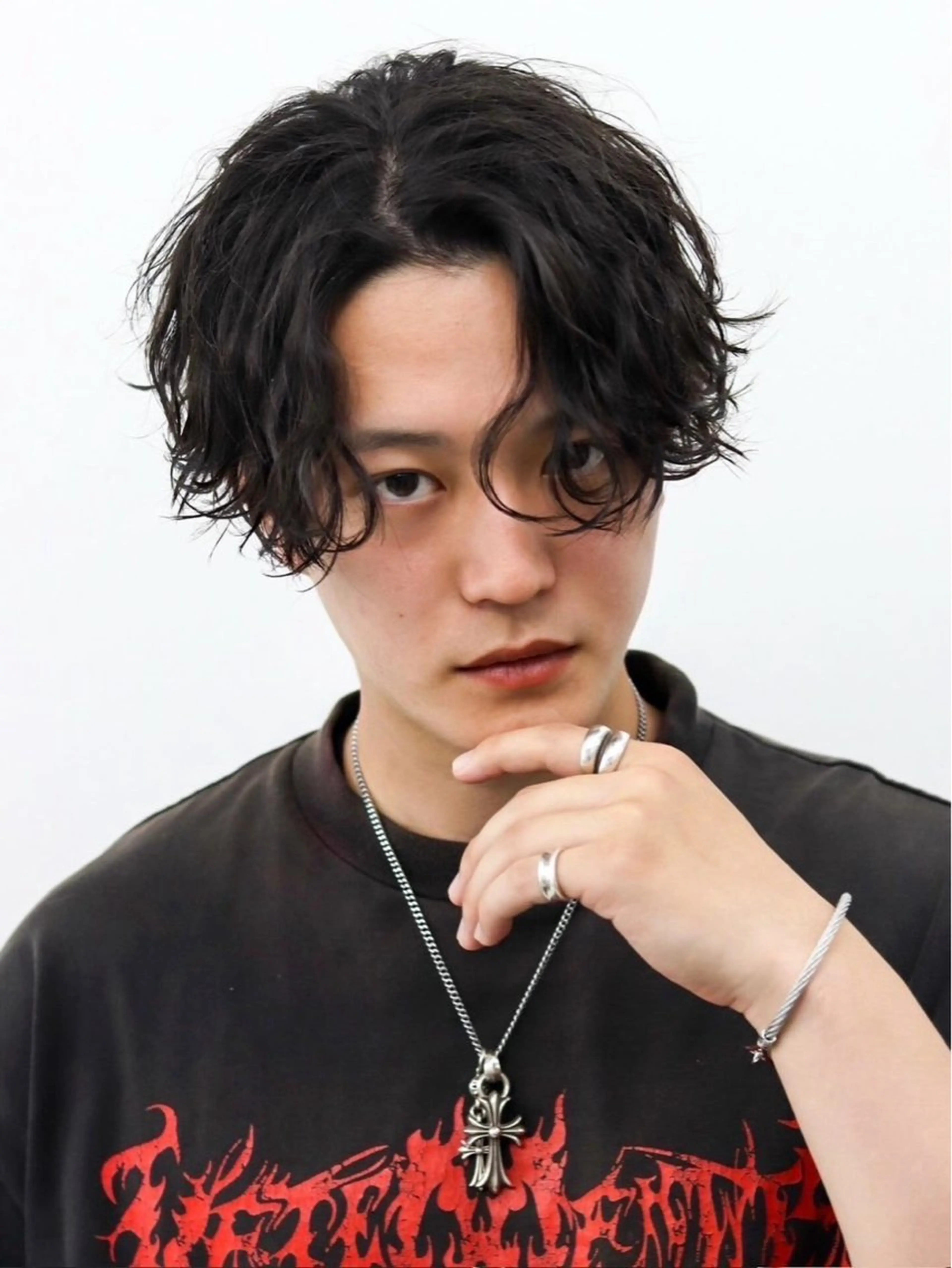 パーマ ヘアアレンジ メンズ メンズ特化❤️‍🔥 RIKU❤️‍🔥のヘアスタイル