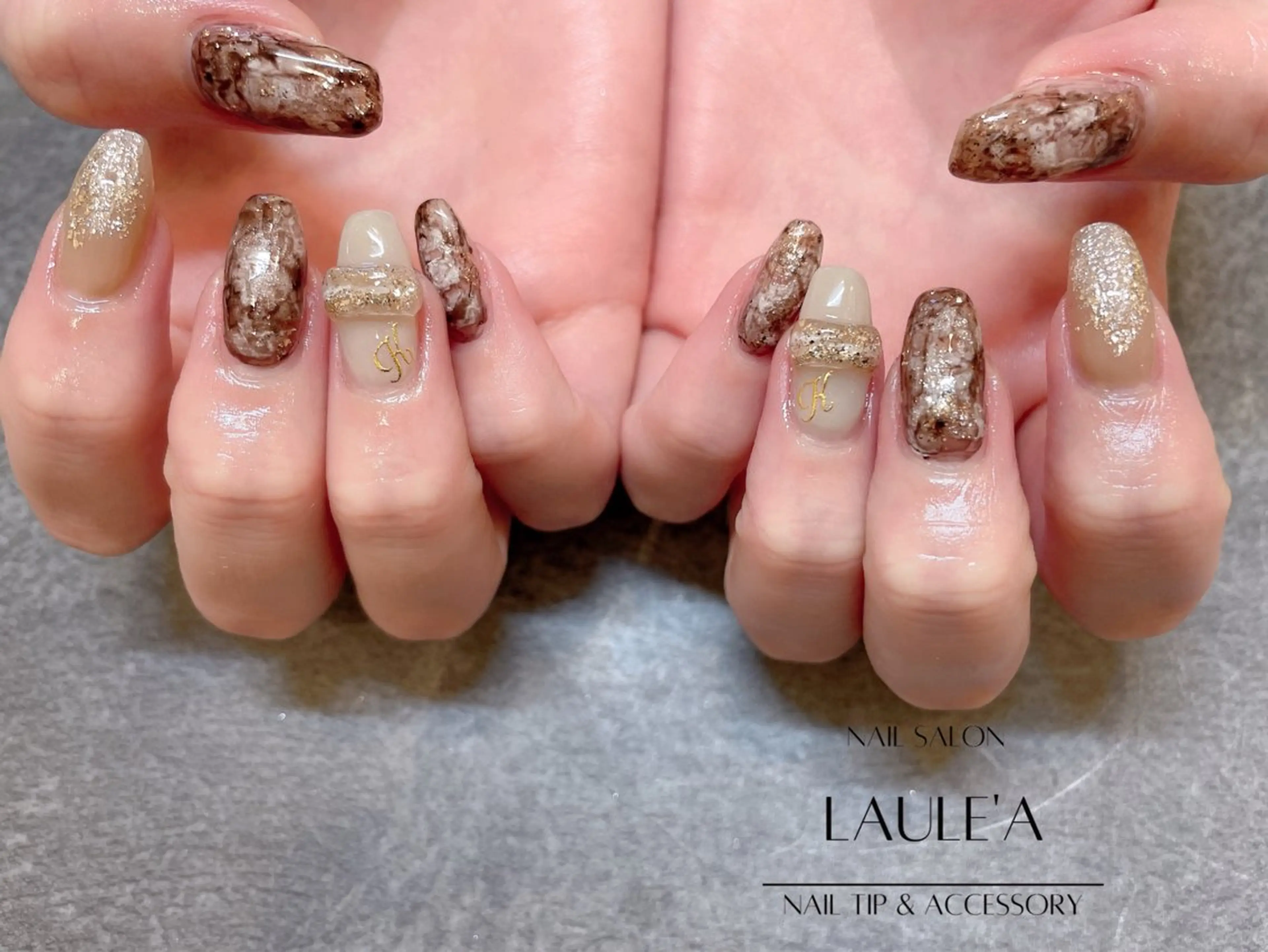 ネイル ハンドネイル nailsalon Laule'aのネイルデザイン