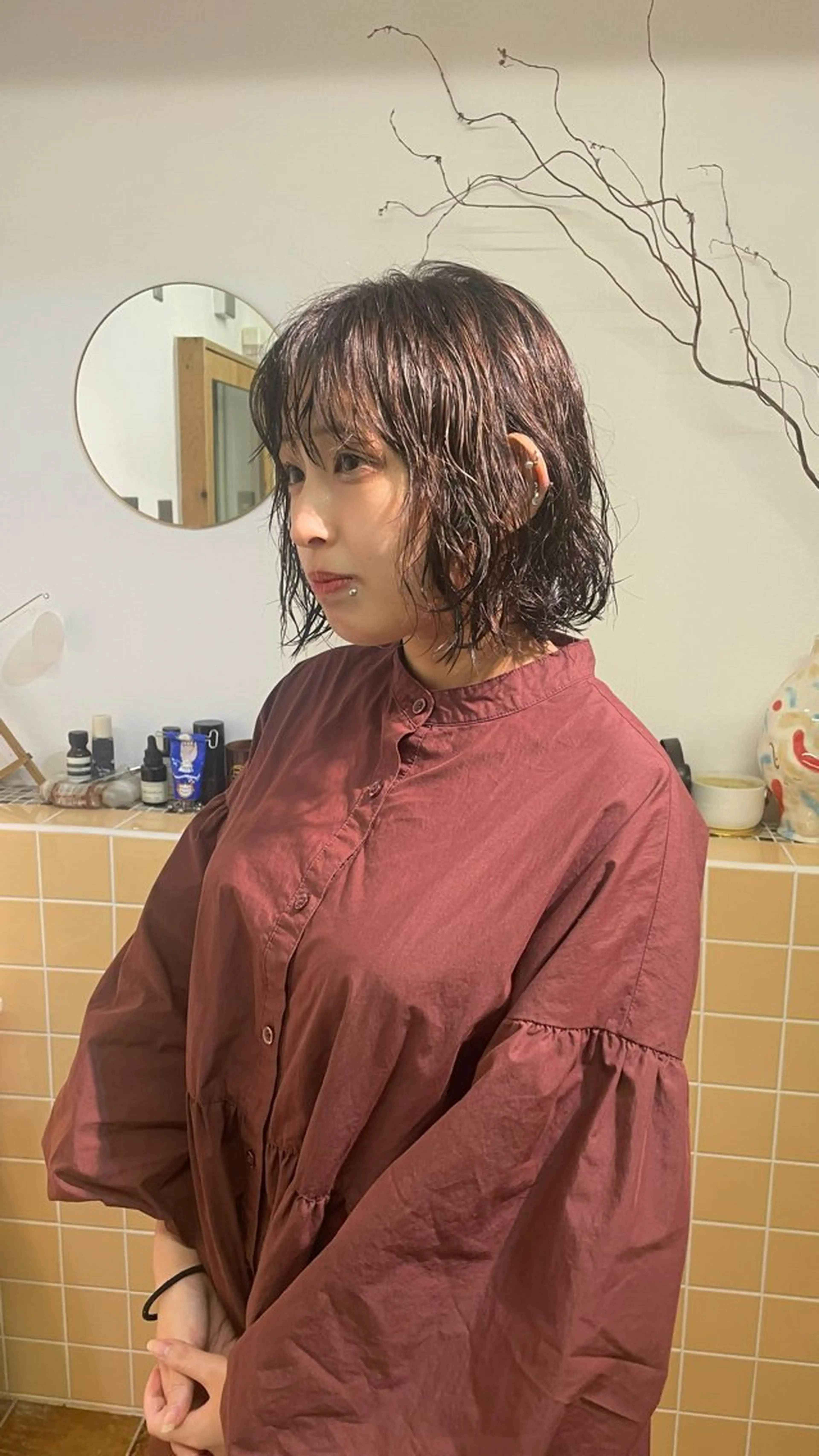 ショート パーマ Seeknext // Rukaのヘアスタイル