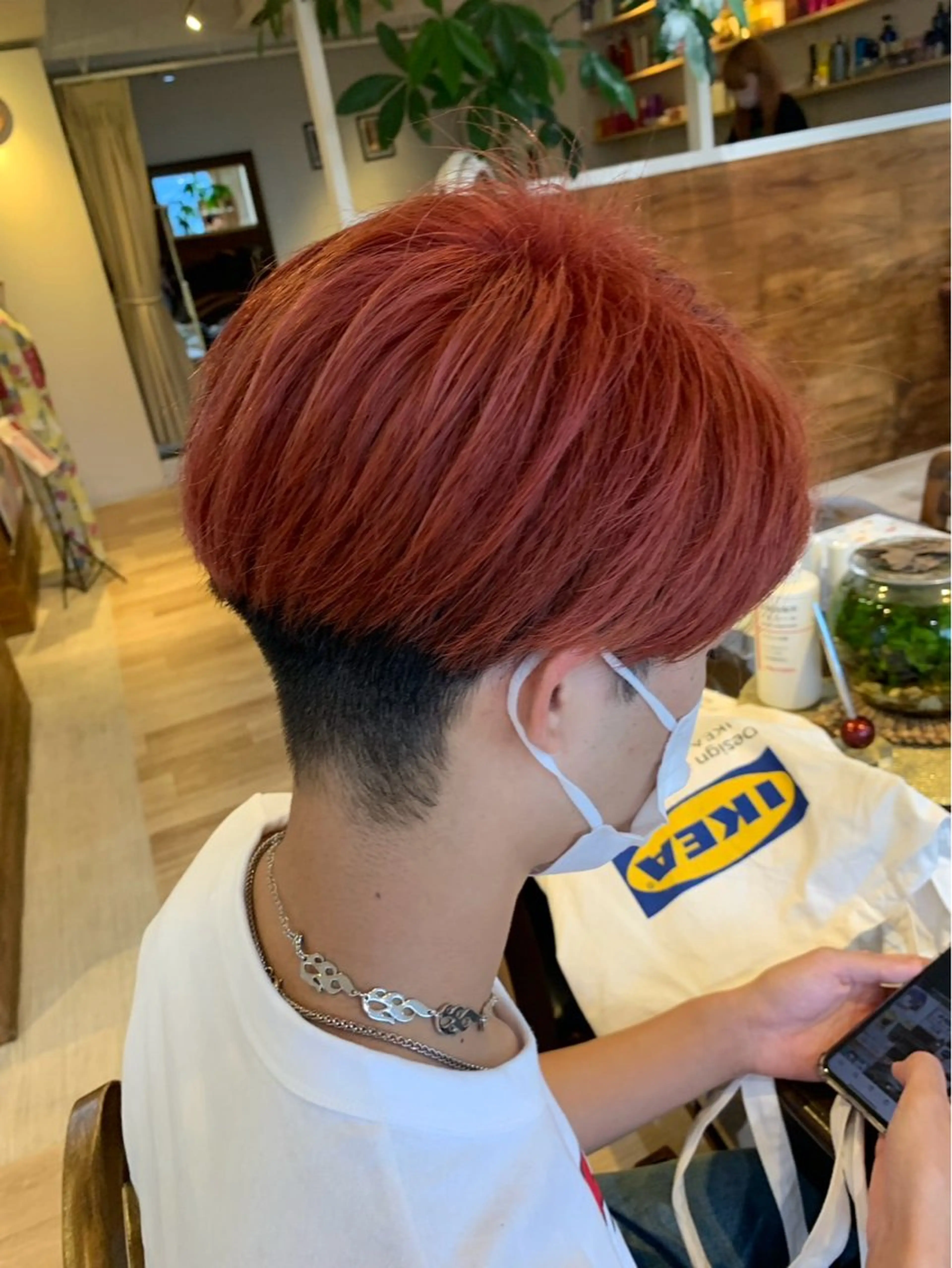 カラー パーマ メンズ フェザーパーマ メンズパーマ プードルパーマ メンズツイストパーマ ツイストスパイラルパーマ 夏果⭐︎fifth 天神 海外風パーマのヘアスタイル