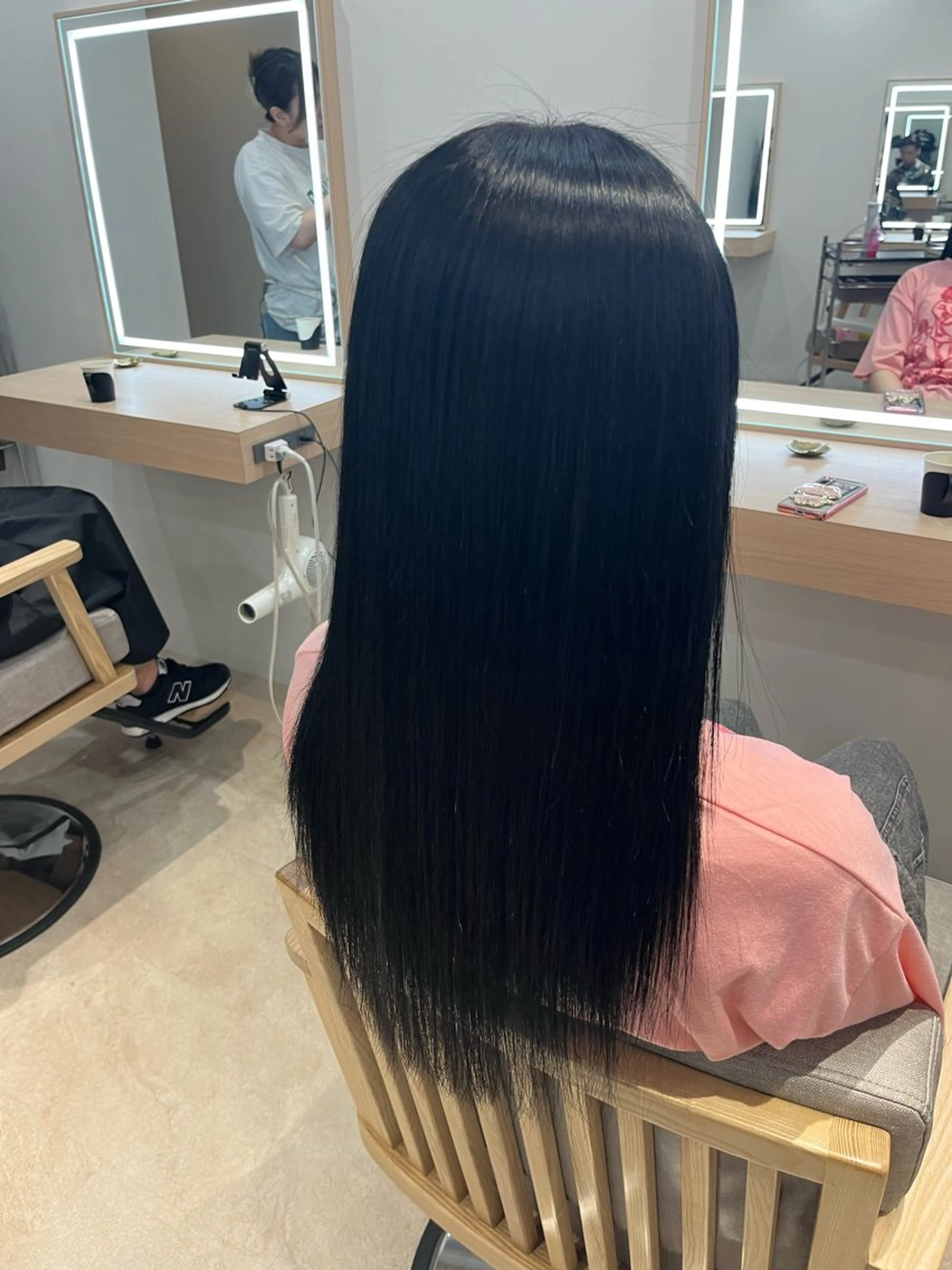 ロング カラー カット ヘアカラー トリートメント little×esta所属・髪質改善/艶カラー /小池潤也のヘアスタイル