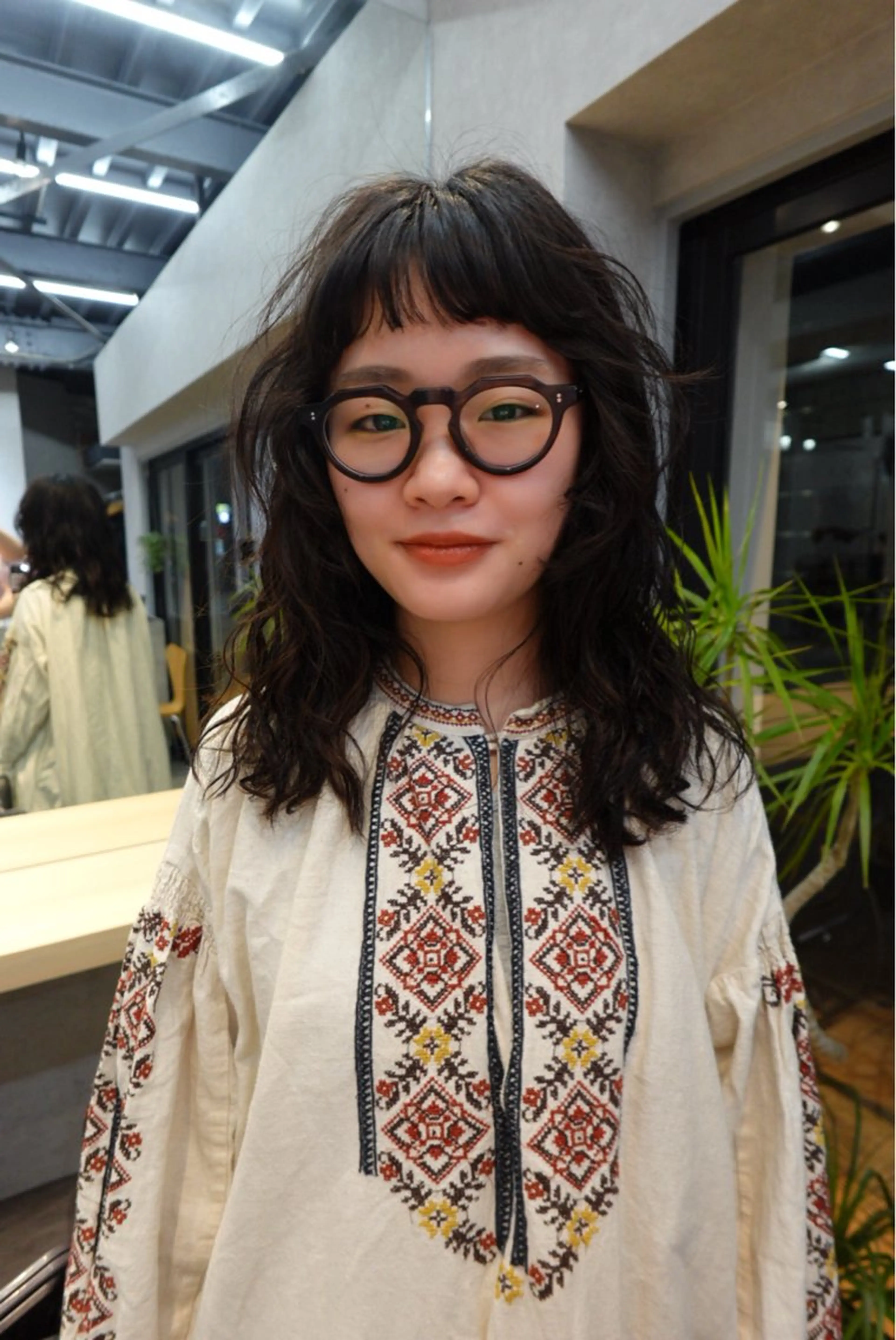 ロング パーマ カット パーマ トリートメント Umu所属・✳︎透明感カラー✳︎ ボブ✳︎nanaのヘアスタイル