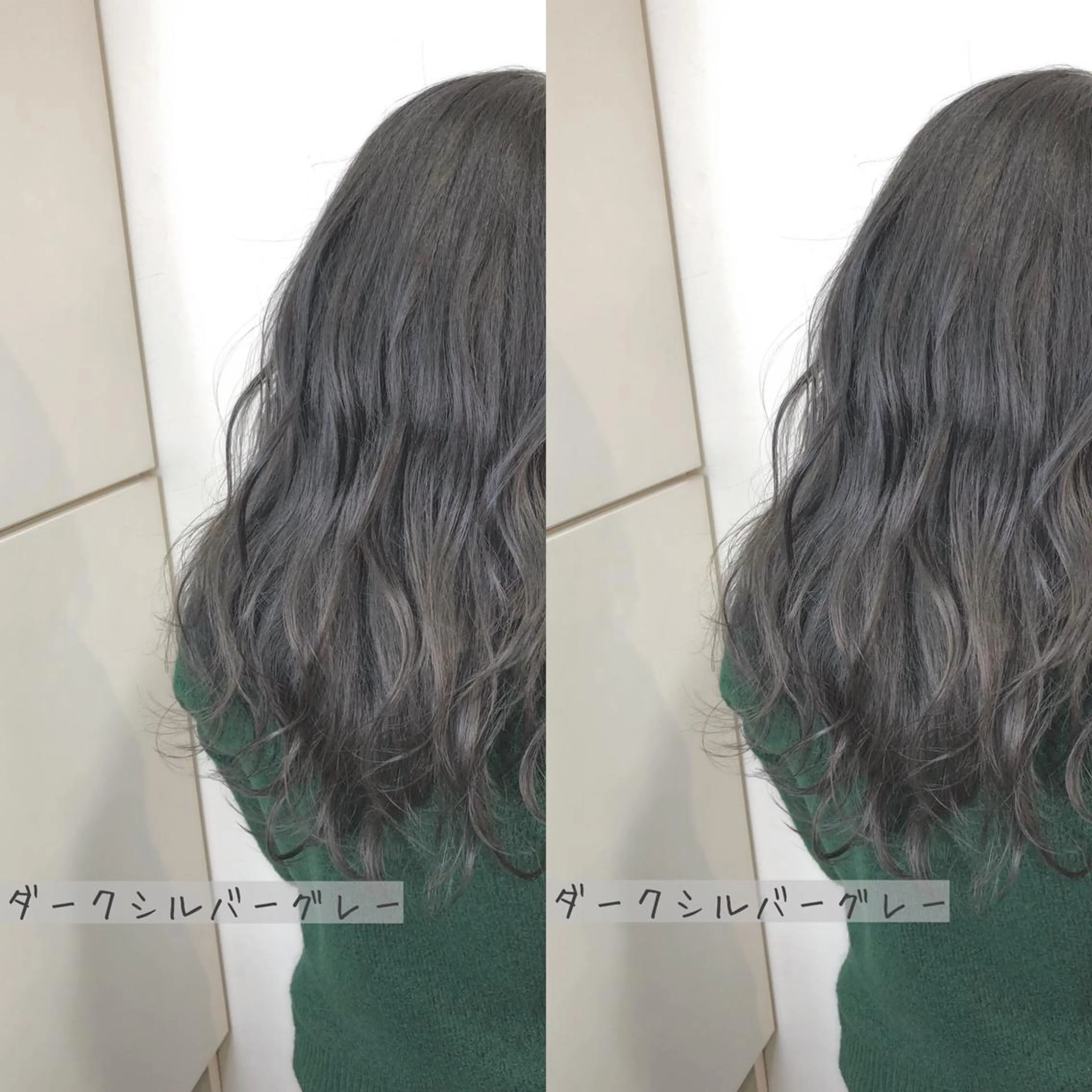 ミディアム カラー あさだ しゅうたろうのヘアスタイル