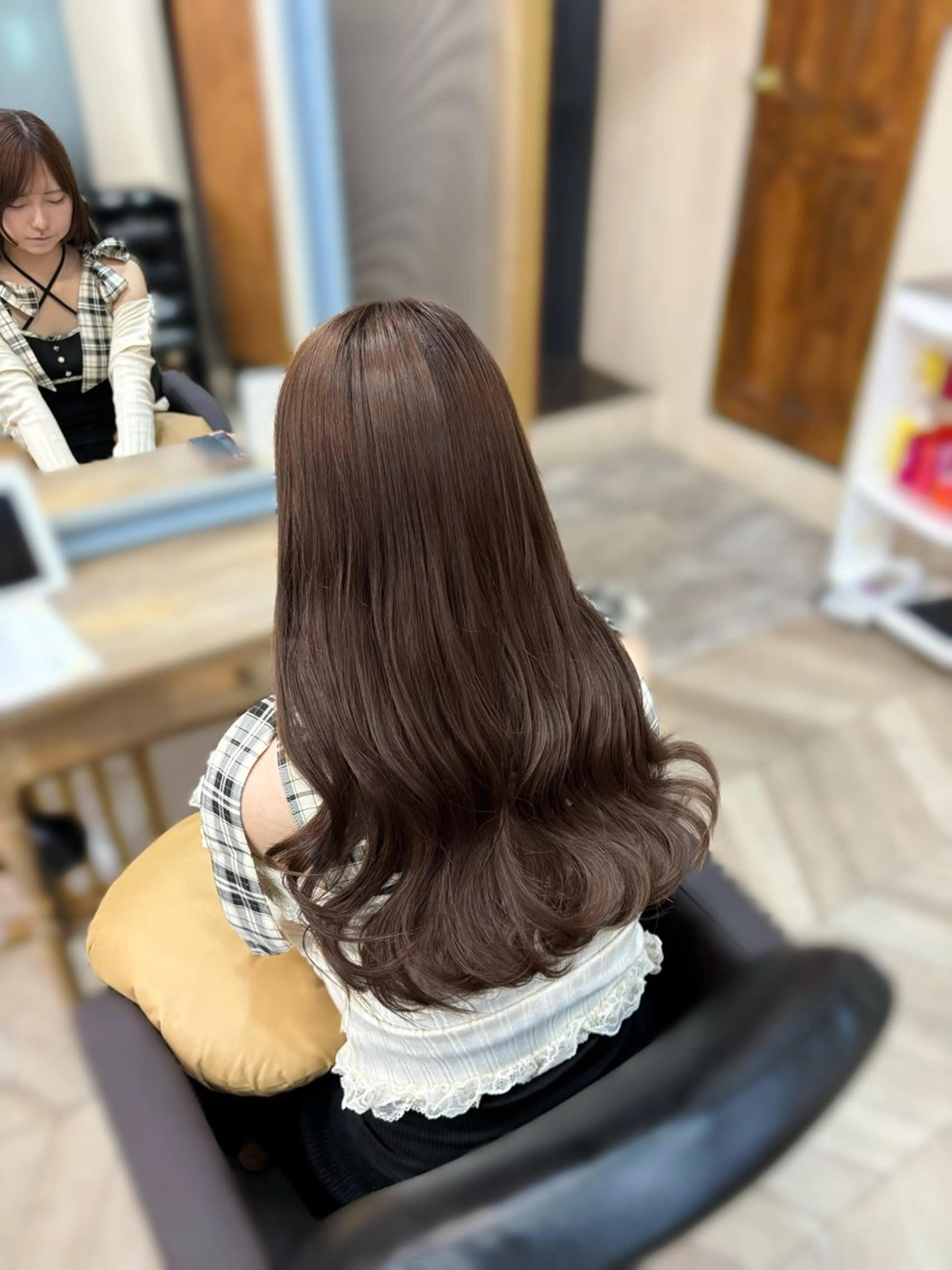 これからの時期必見❕ つやつやトリートメントと透明感UPのワンカラー🩷♩の写真