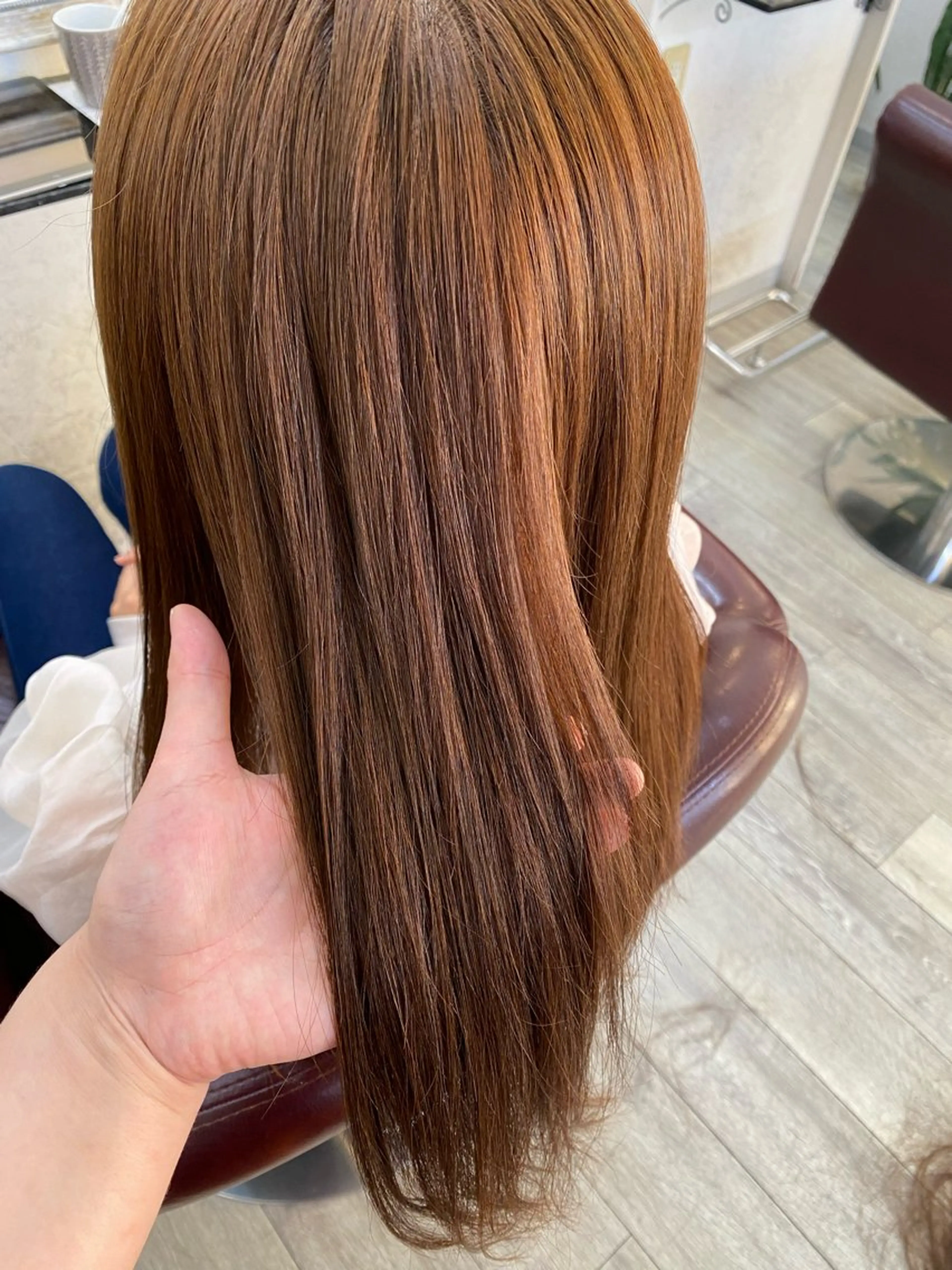 ロング カット ヘアカラー トリートメント 足利/透明感カラー/ GRACE/りおのヘアスタイル