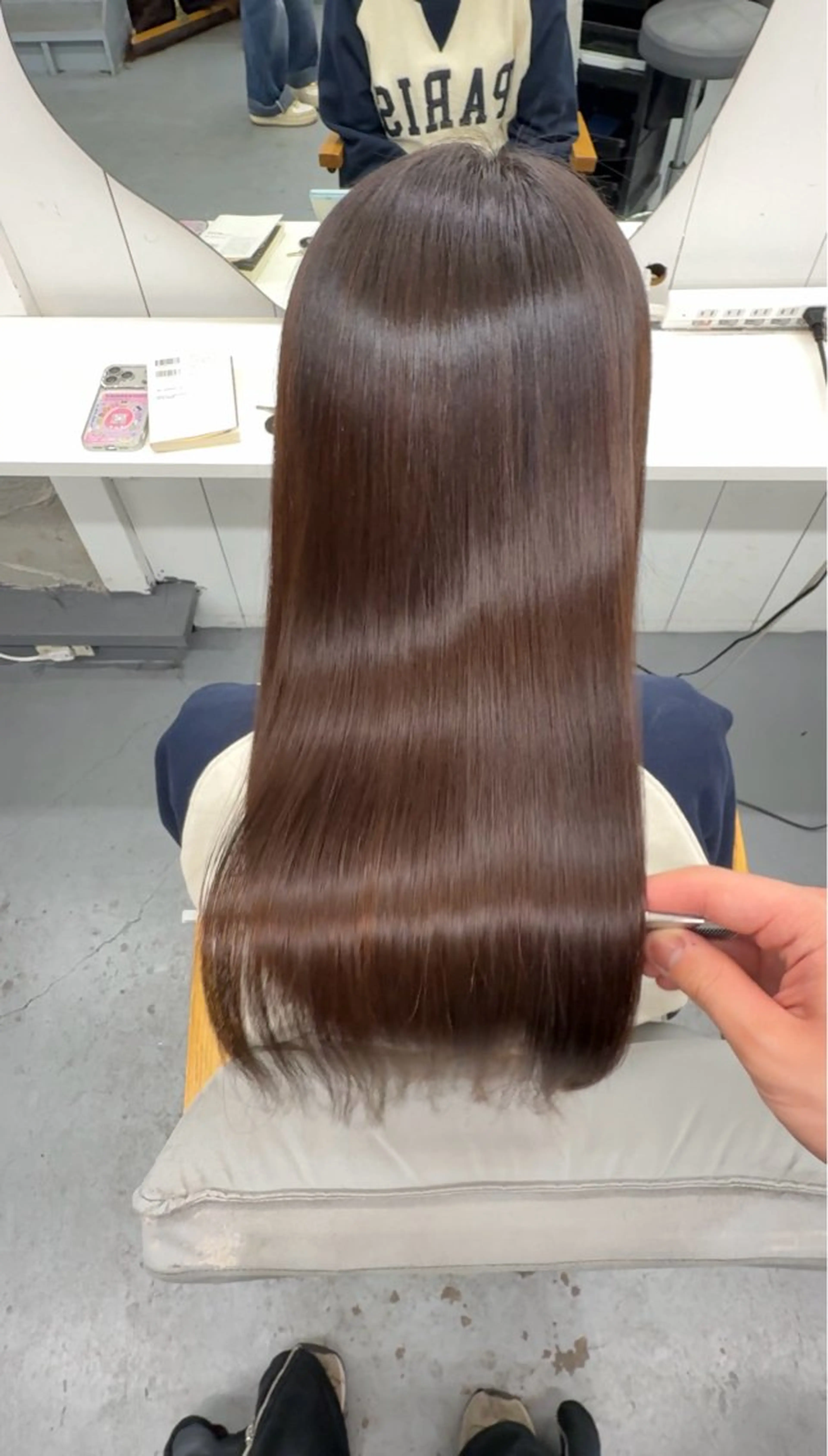 ロング カット 縮毛矯正 (柏)美髪矯正 髪質改善特化だいちのヘアスタイル