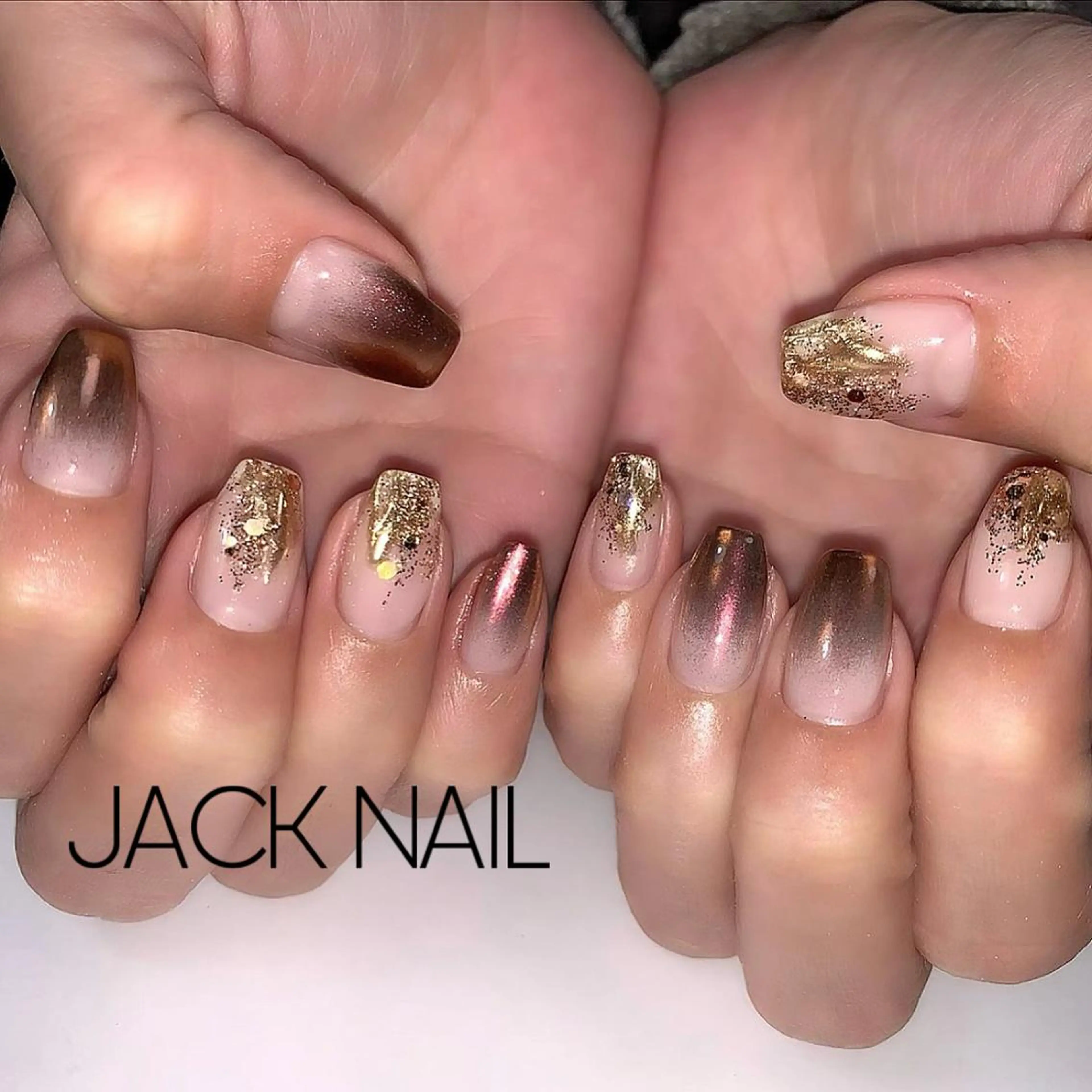 ネイル ハンドネイル JACK NAIL 💜Ayakaのネイルデザイン