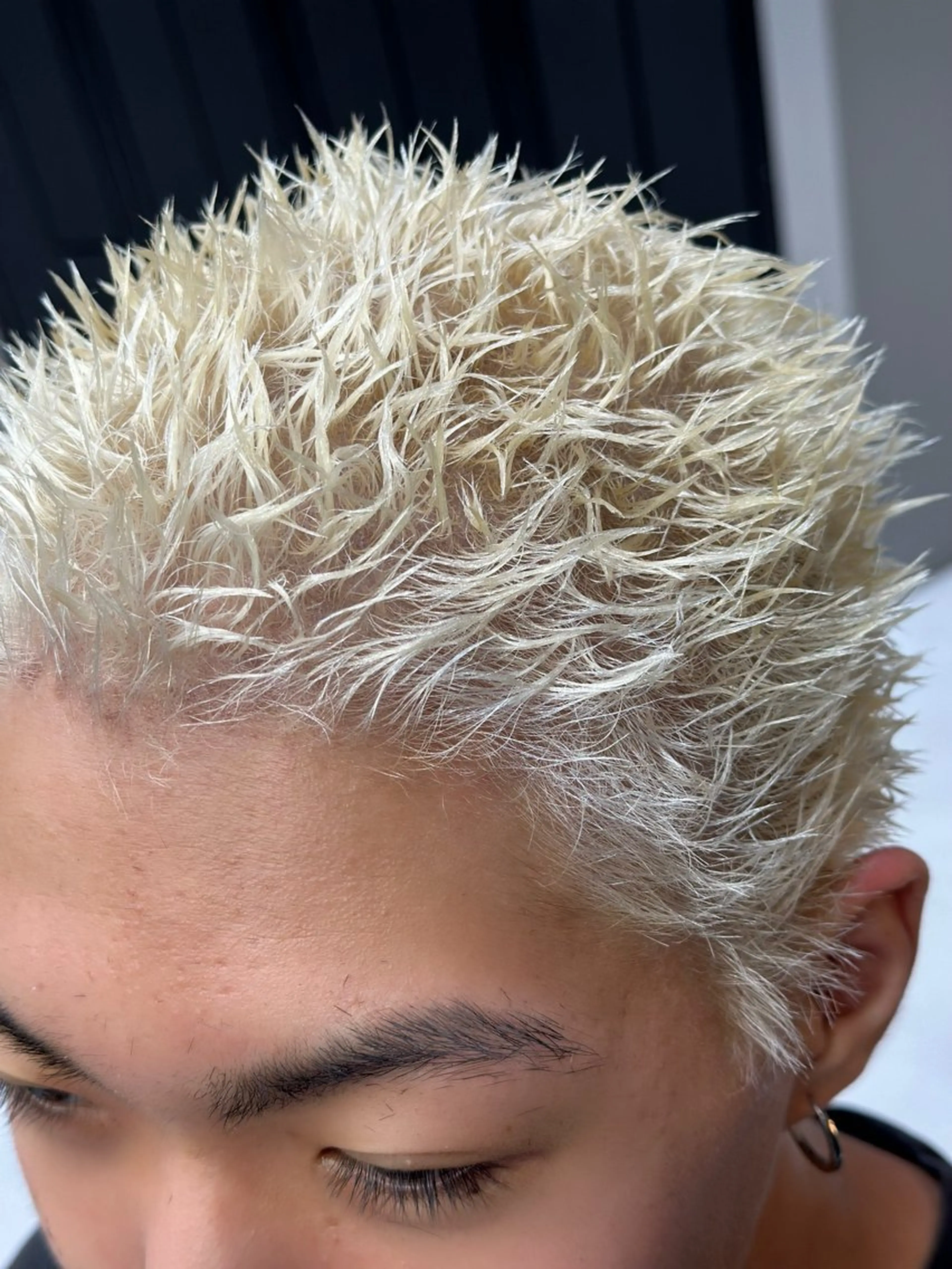 ショート カラー パーマ メンズ カット ヘアカラー パーマ 💈メンズ/パーマ 💈中目黒/谷のヘアスタイル