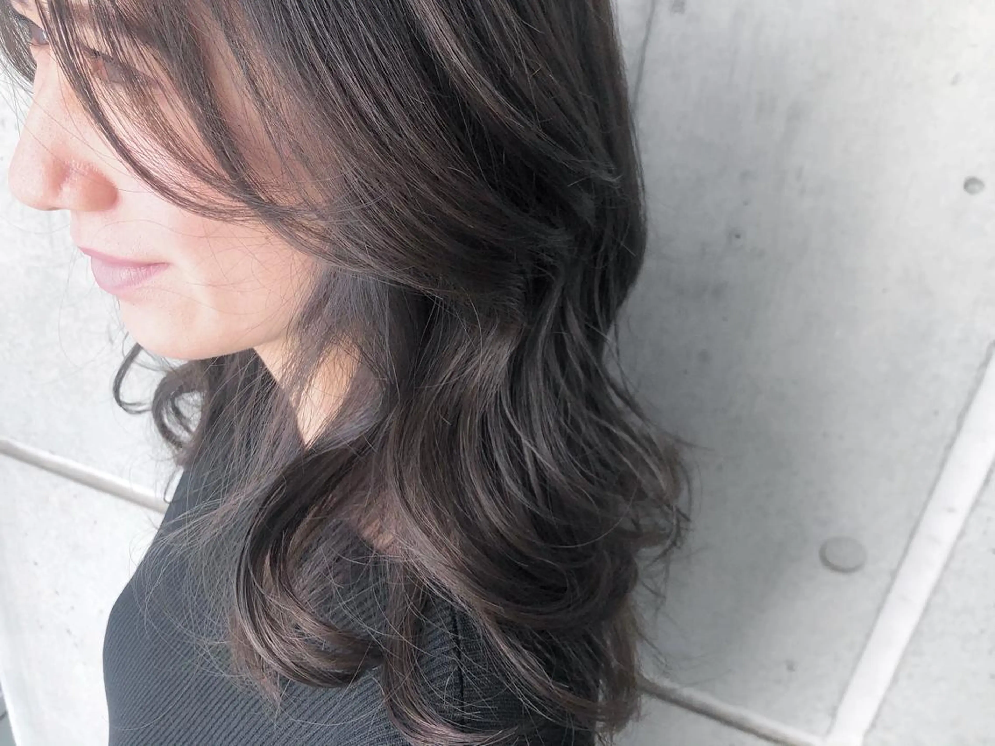 透明感抜群!アディクシーカラー+ディープレイヤーTrの写真