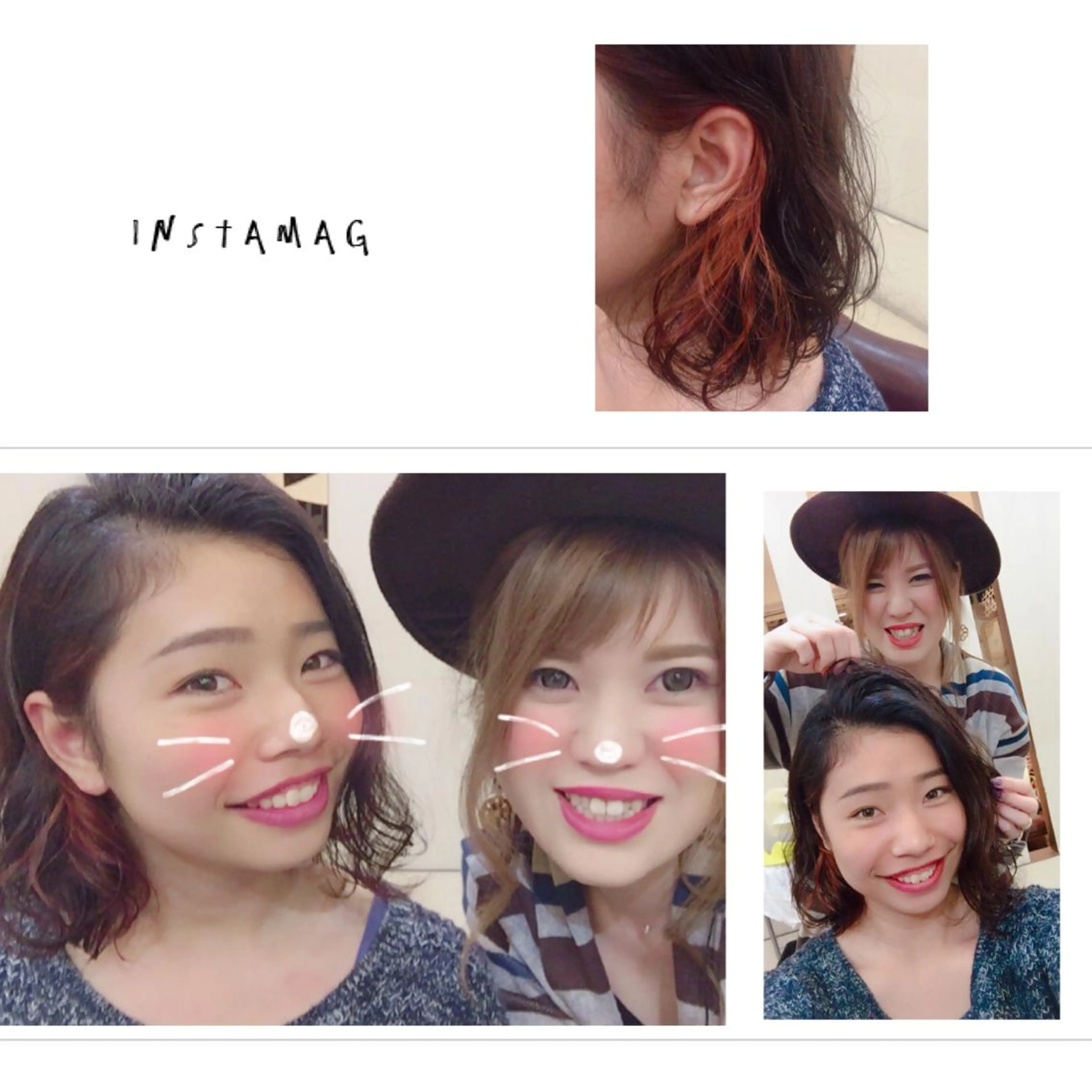 セミロング 西藤 葵のマツエク・マツパデザイン