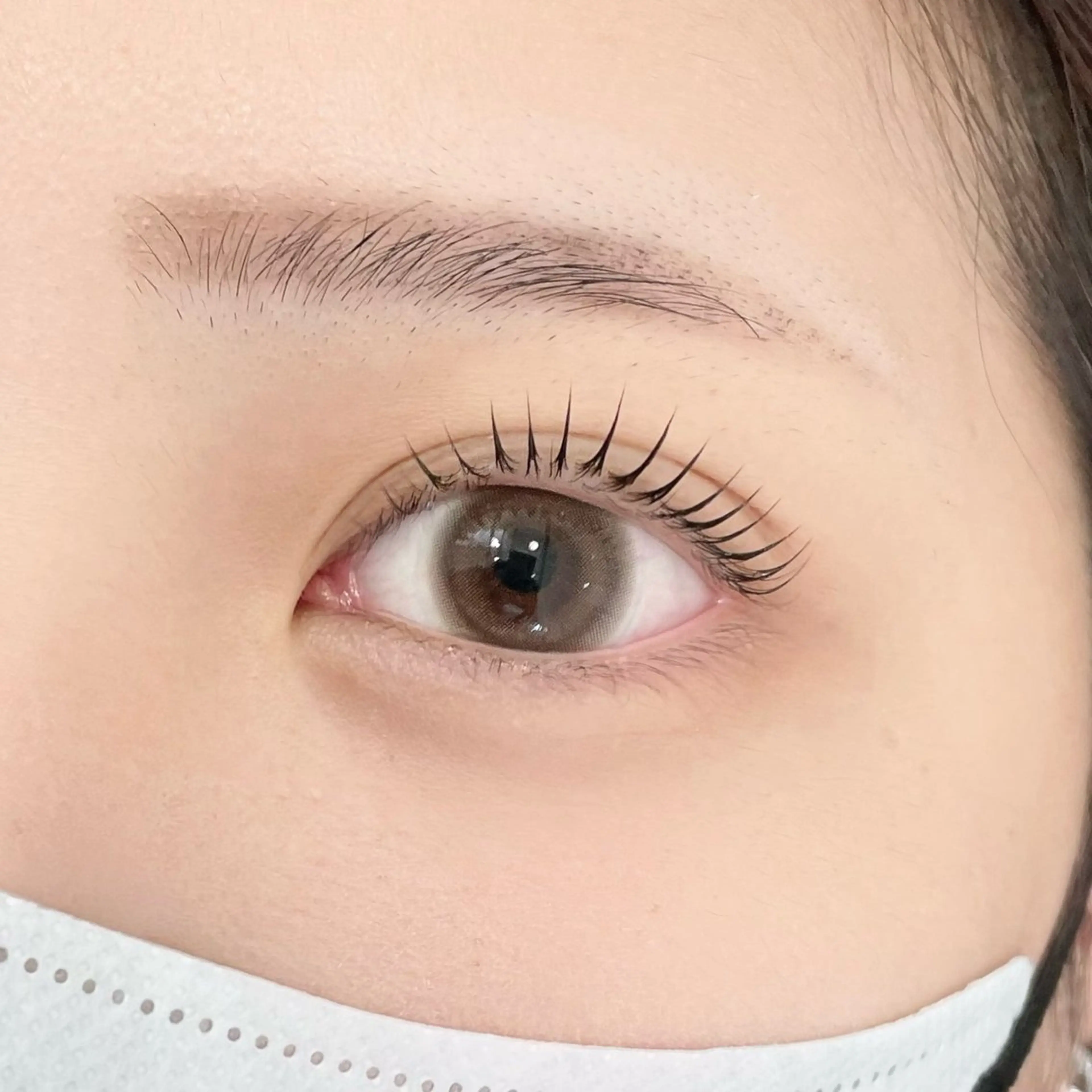 ［ ナチュラルからぱっちりまで 🤍🪽］上まつげパーマの写真