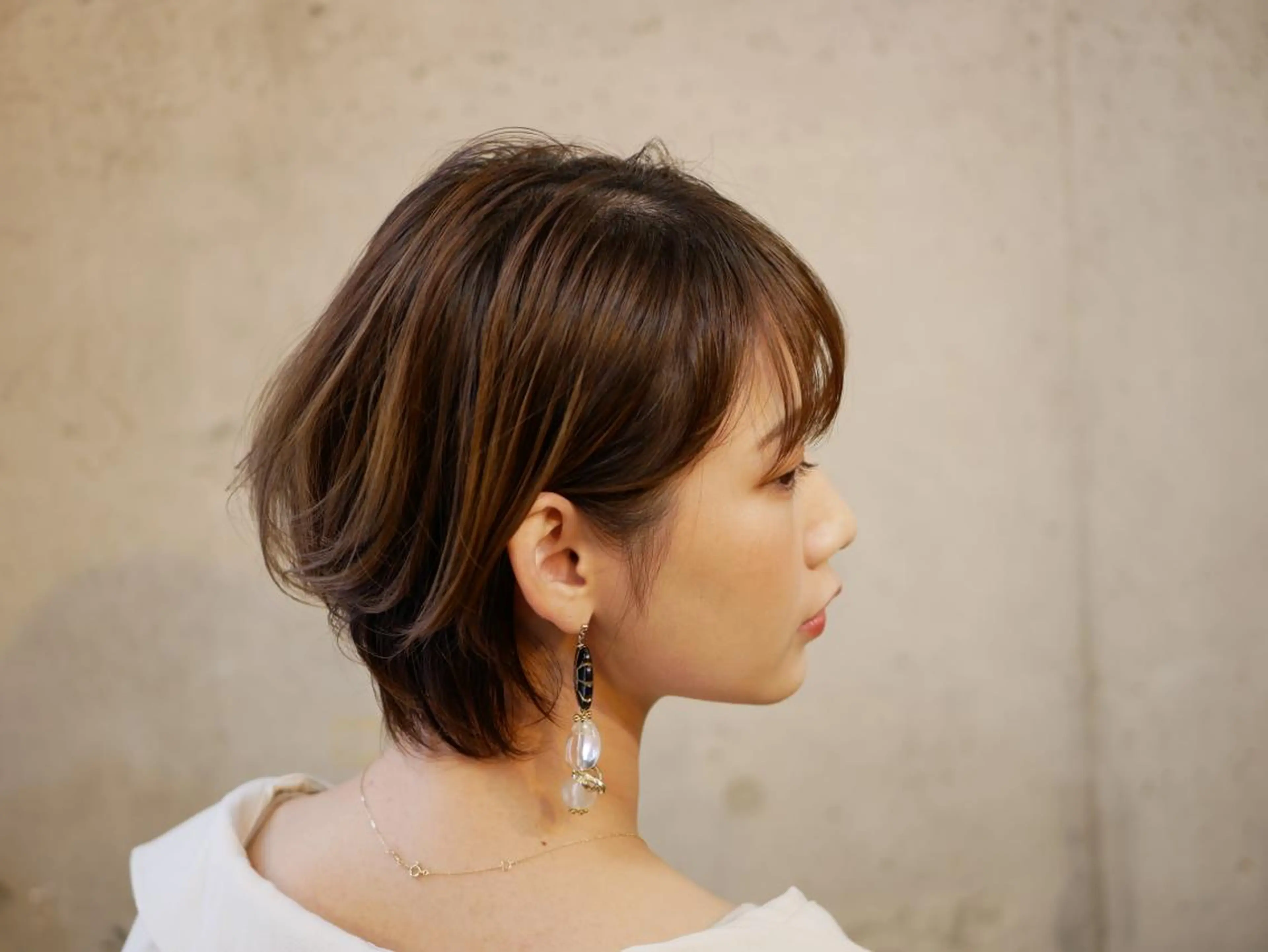 【予約数NO.1☆】カラー＋カット＋超音波フォンダントリートメントの写真