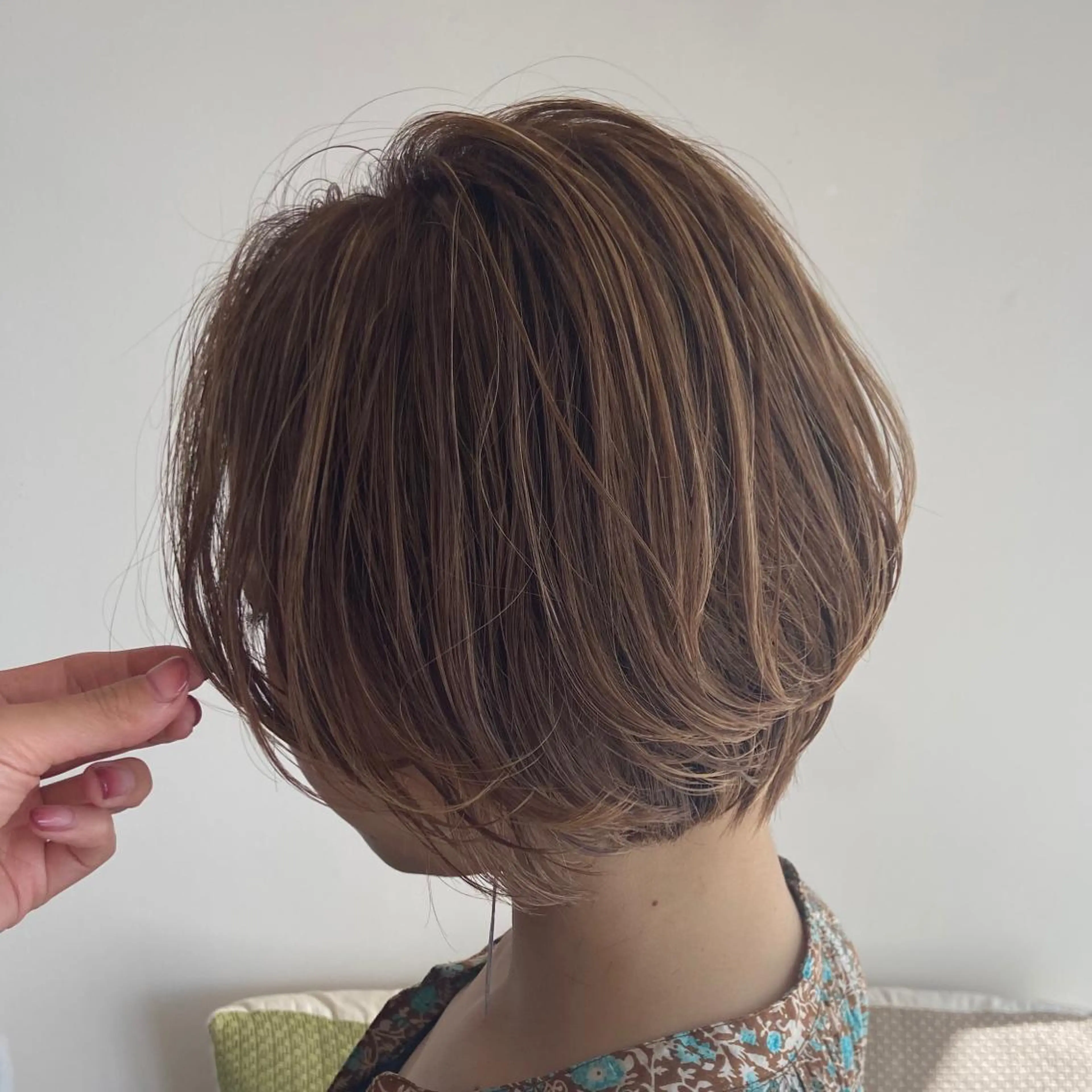 ショート 峯 志帆のヘアスタイル