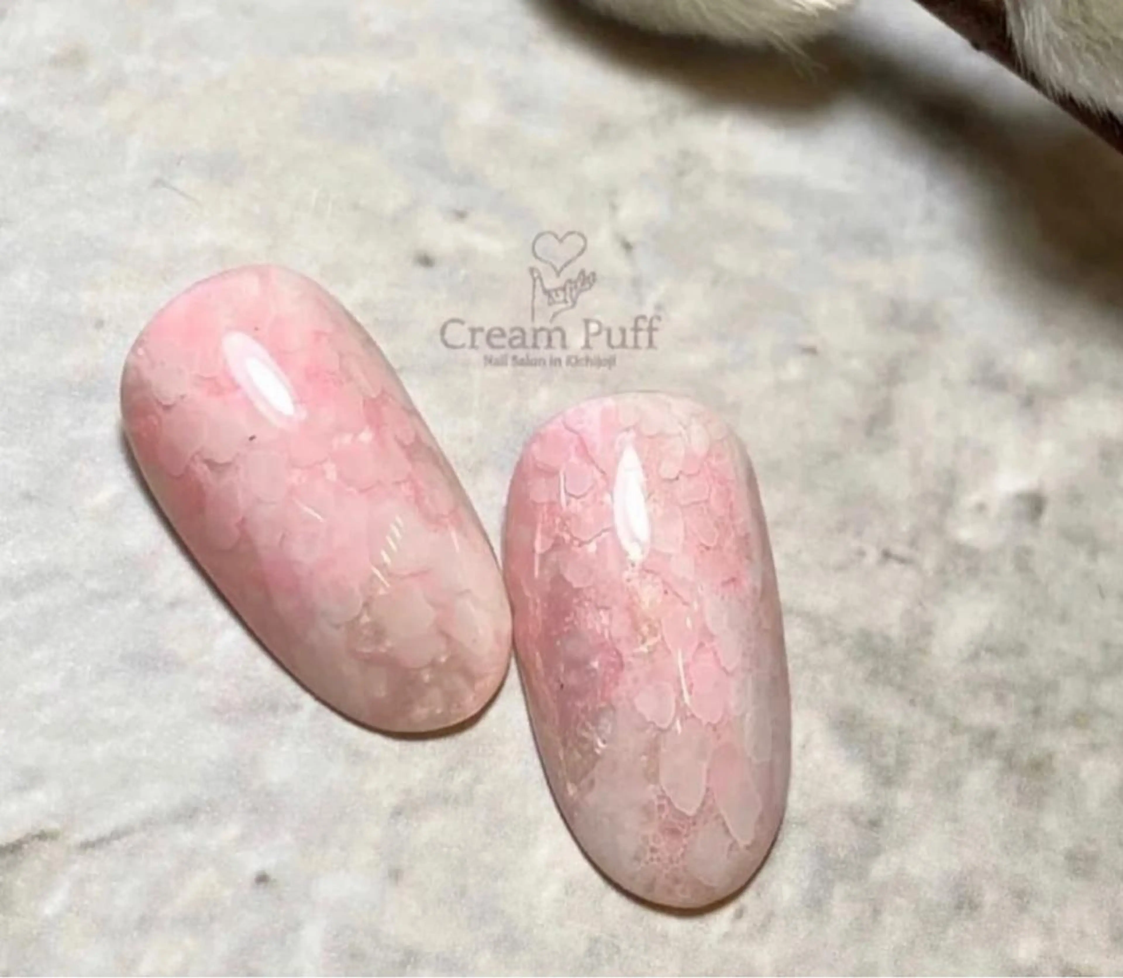 ネイル アートネイル 桜ネイル フラワーネイル ピンク 春ネイル HAMANO MIKAのネイルデザイン