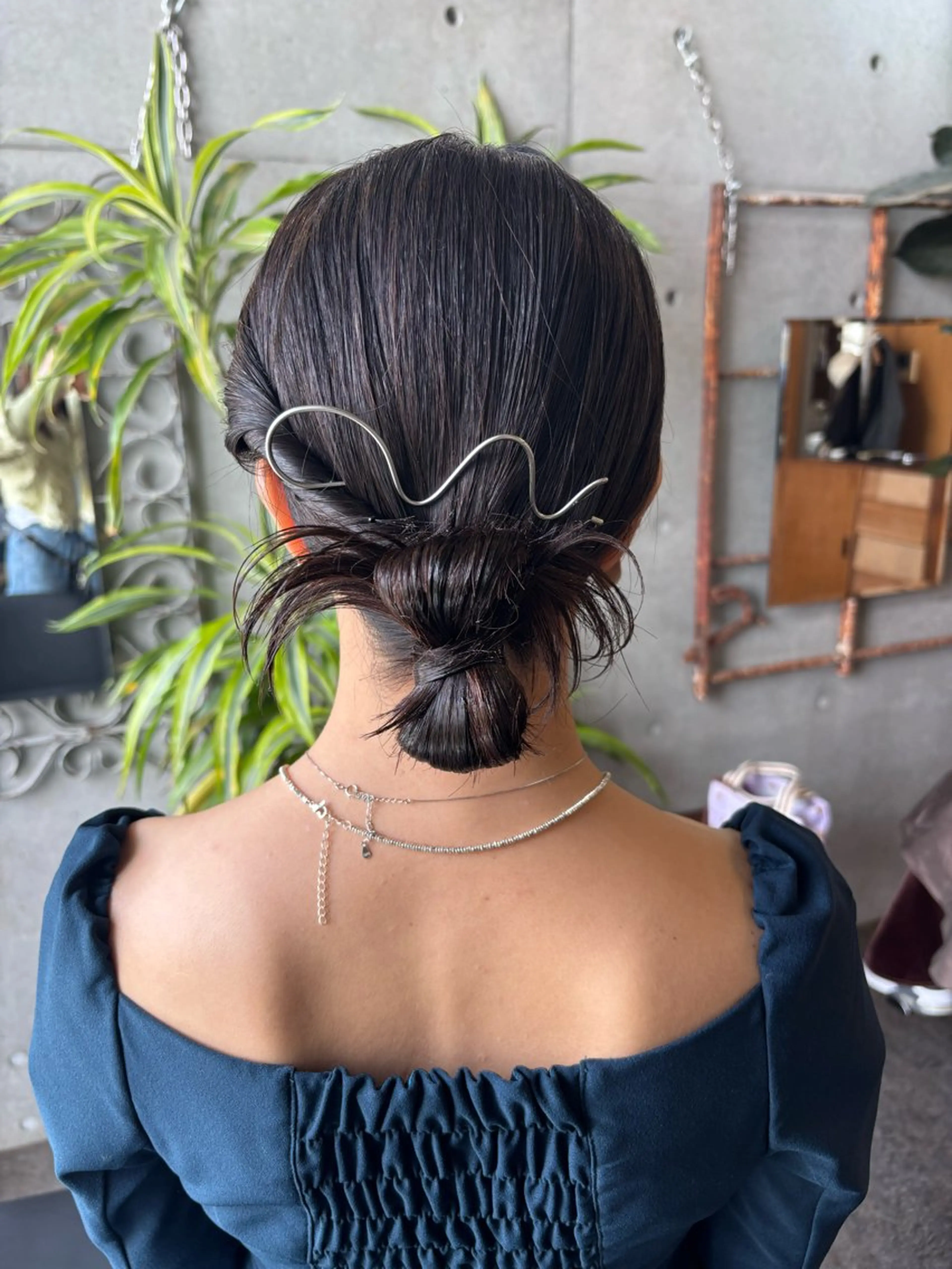 ミディアム 大林 エリコのヘアスタイル