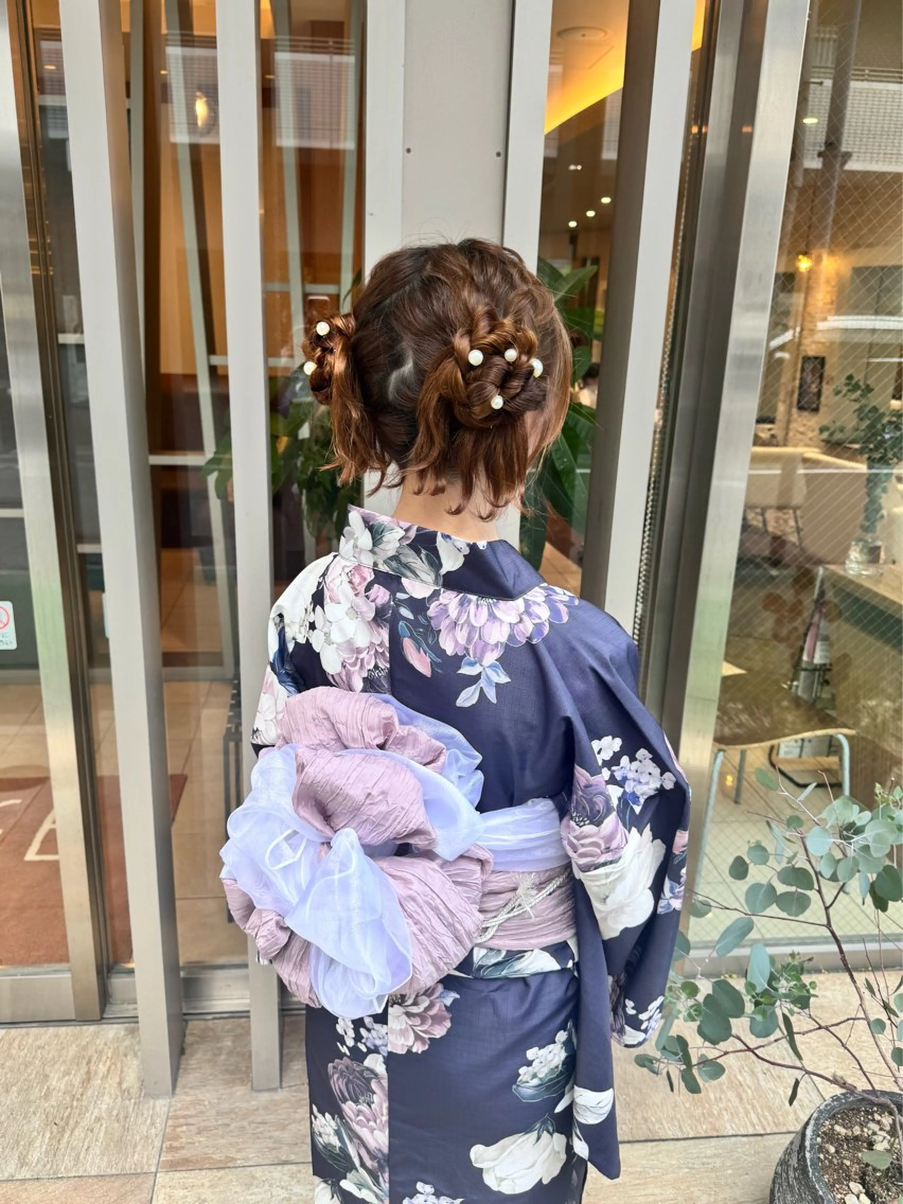 ロング 浴衣 💎五十嵐 千夏💎のヘアスタイル