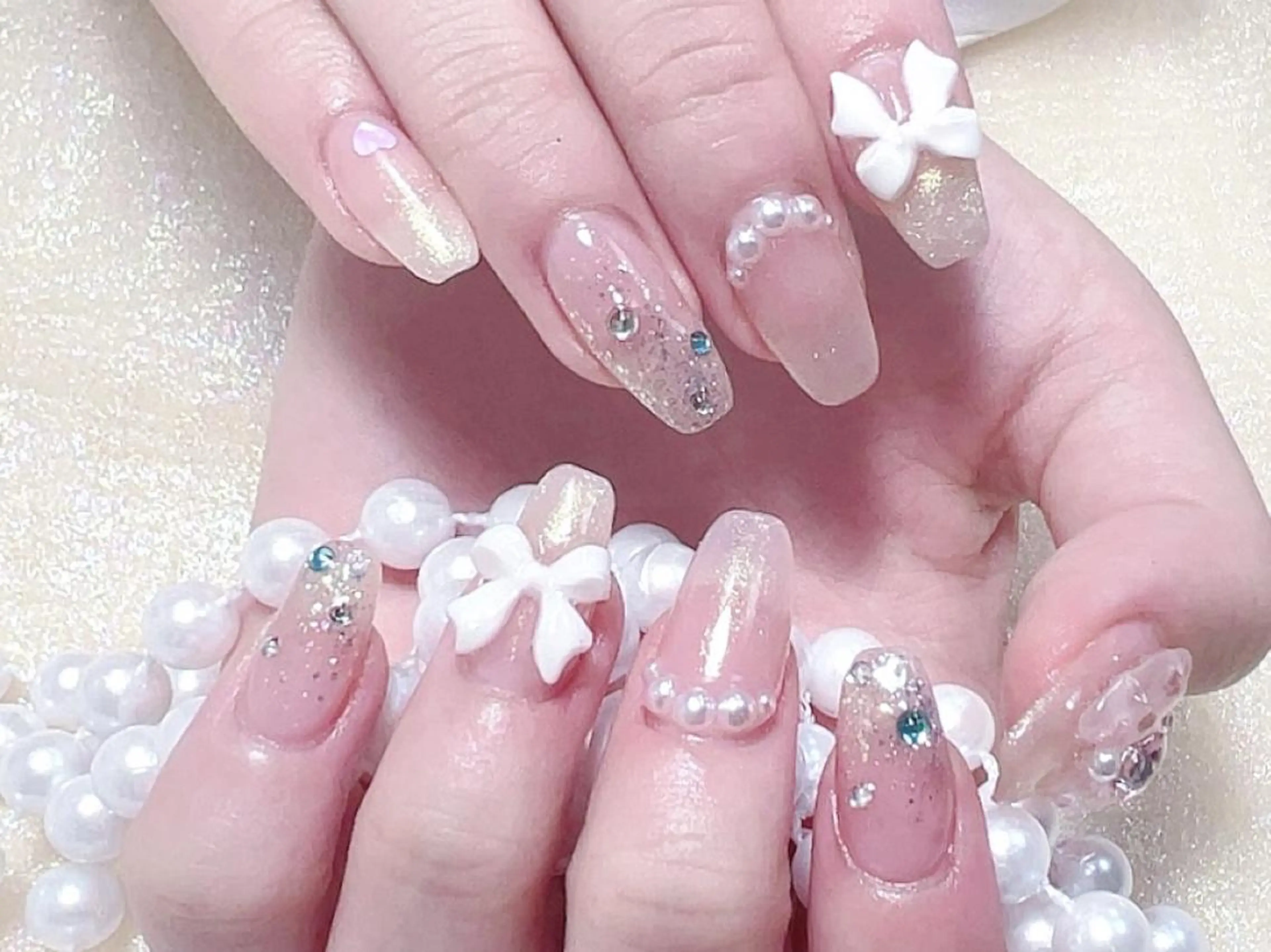 ネイル 🦋チップ長さだし 専門店🦋のネイルデザイン
