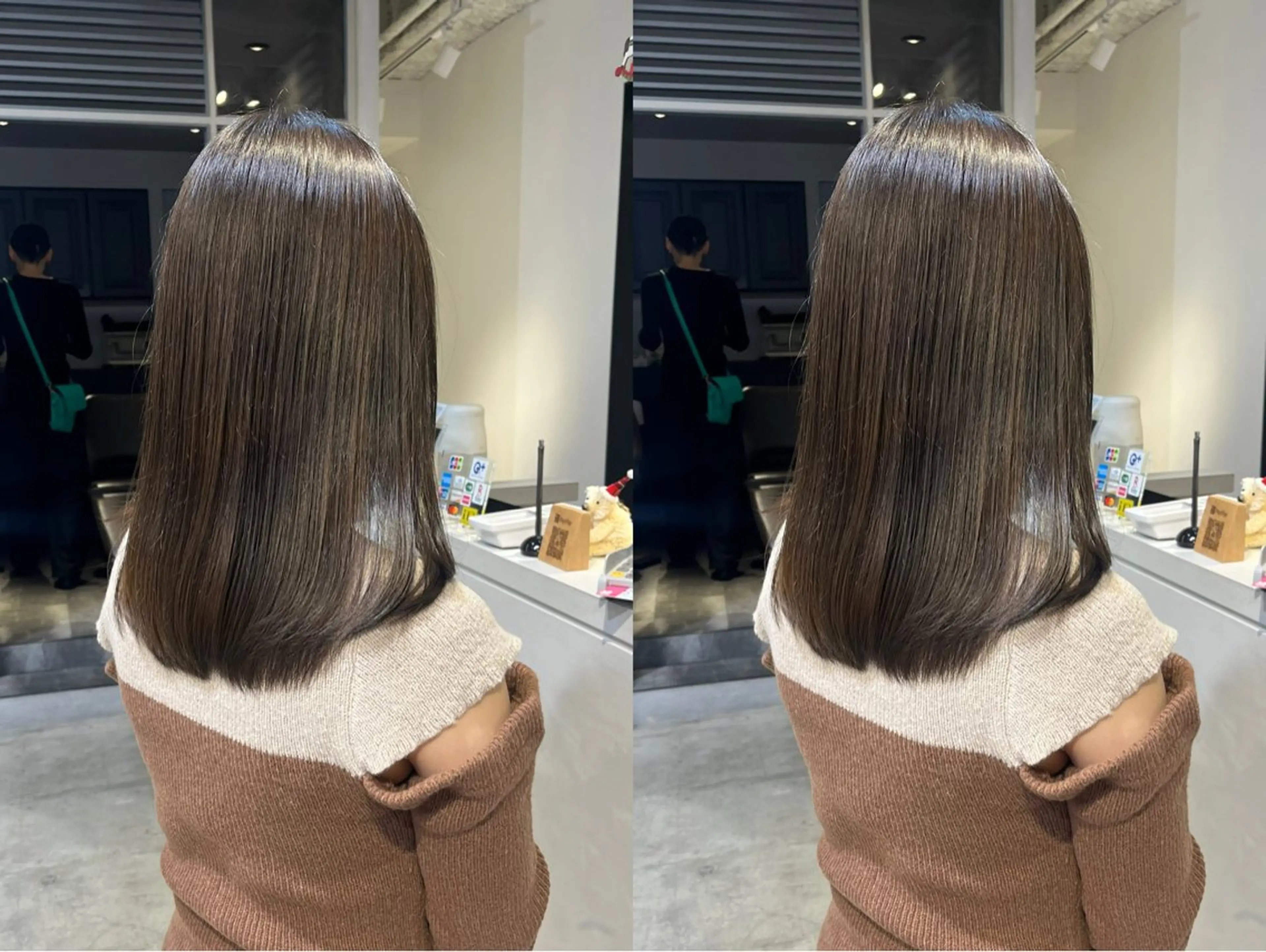 ミディアム 宮城 星のヘアスタイル